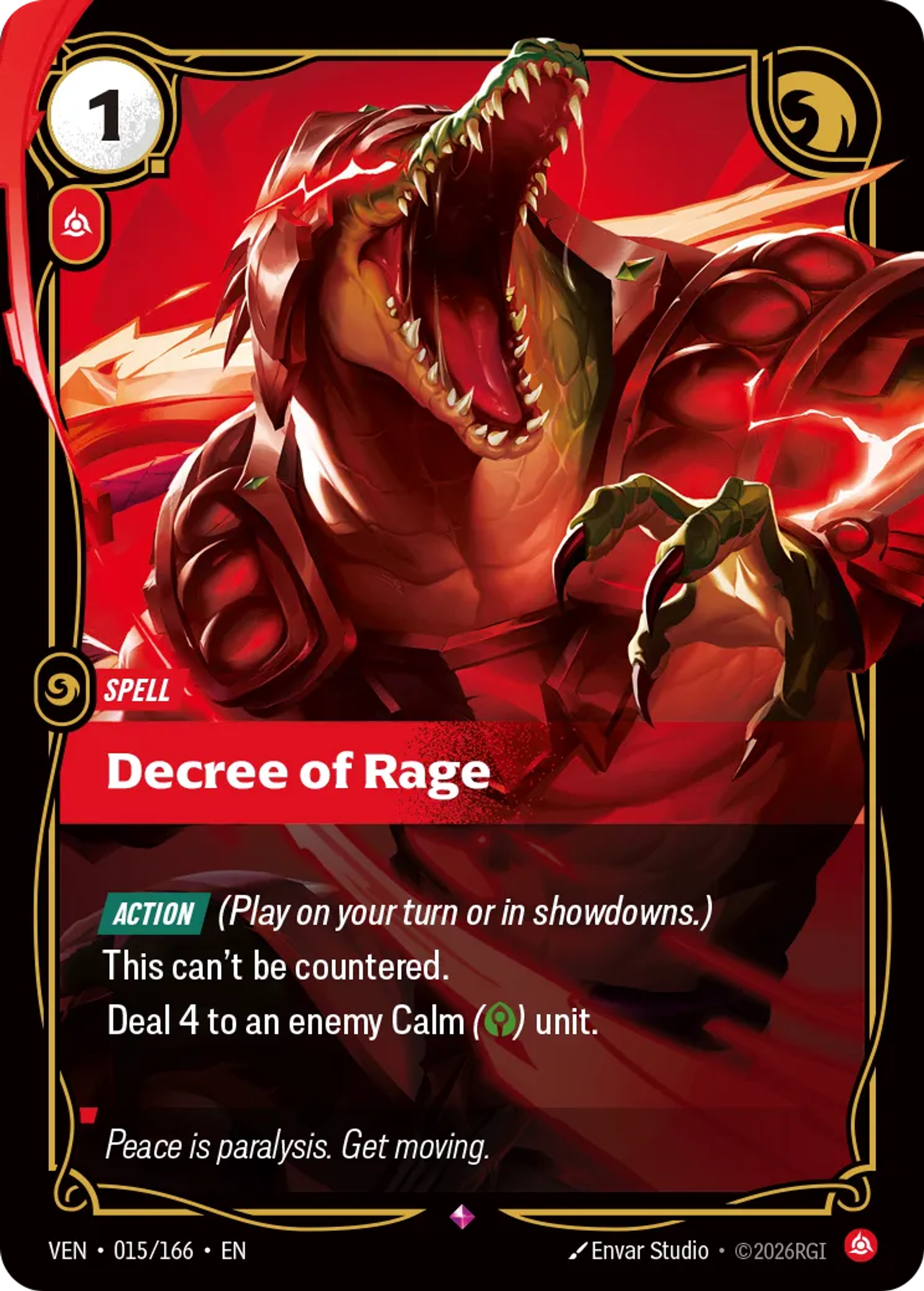 Decree of Rage — Vendetta — Riftbound