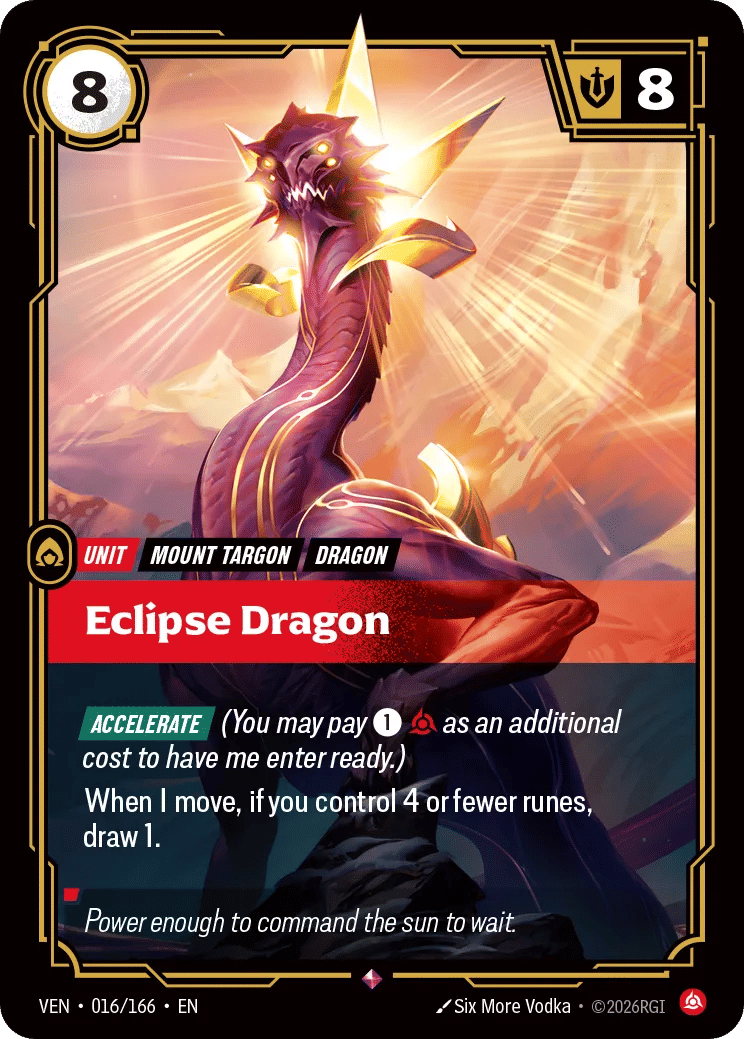 Eclipse Dragon — Vendetta — Riftbound: League of Legends TCG
