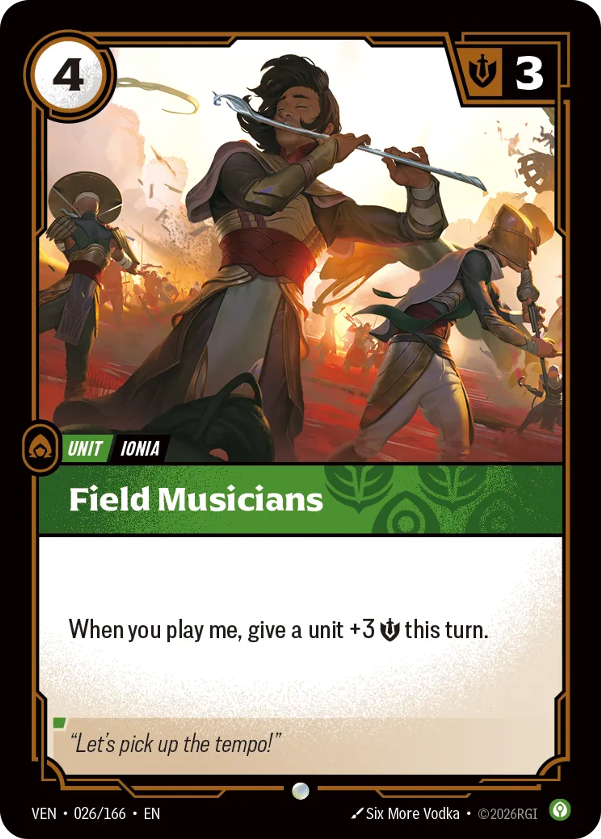 Field Musicians — Vendetta — Riftbound