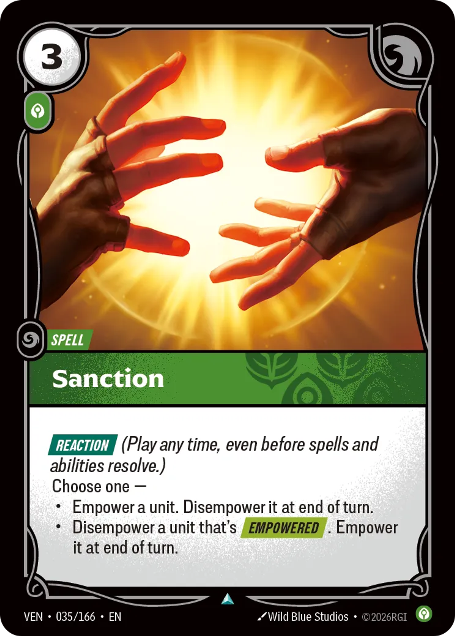 Sanction — Vendetta — Riftbound