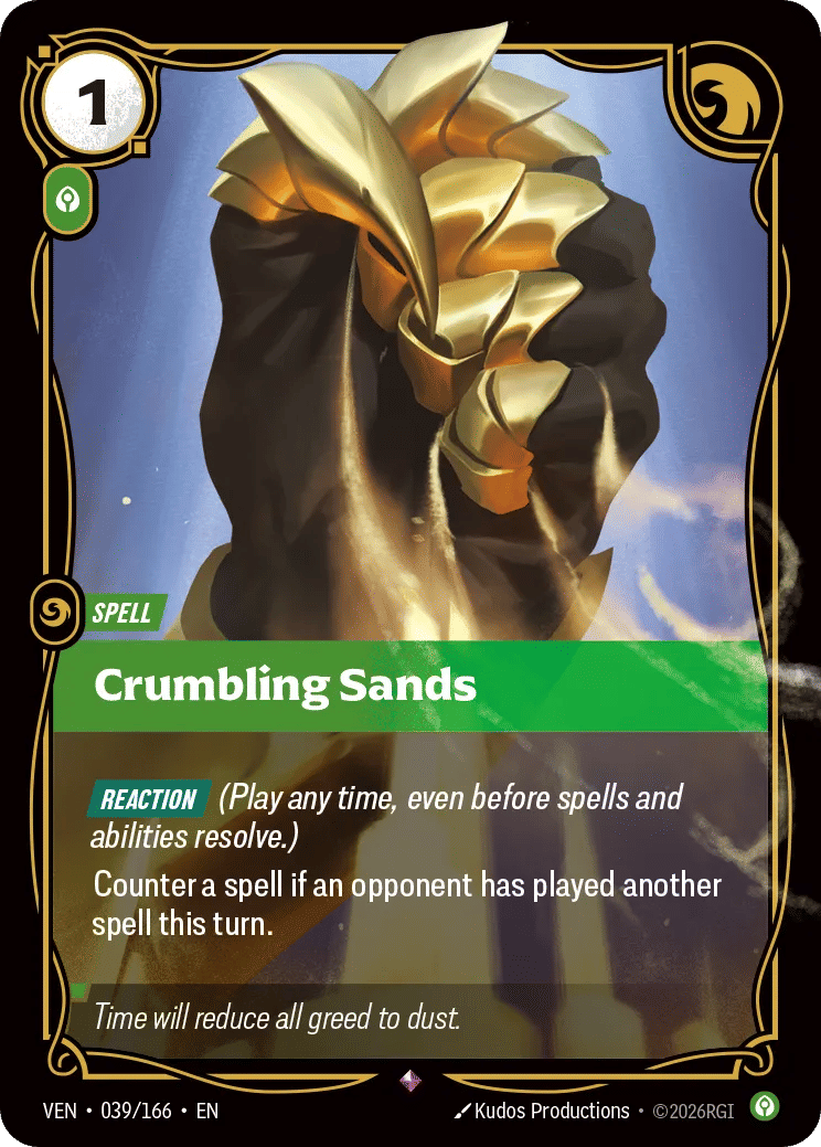 Crumbling Sands — Vendetta — Riftbound