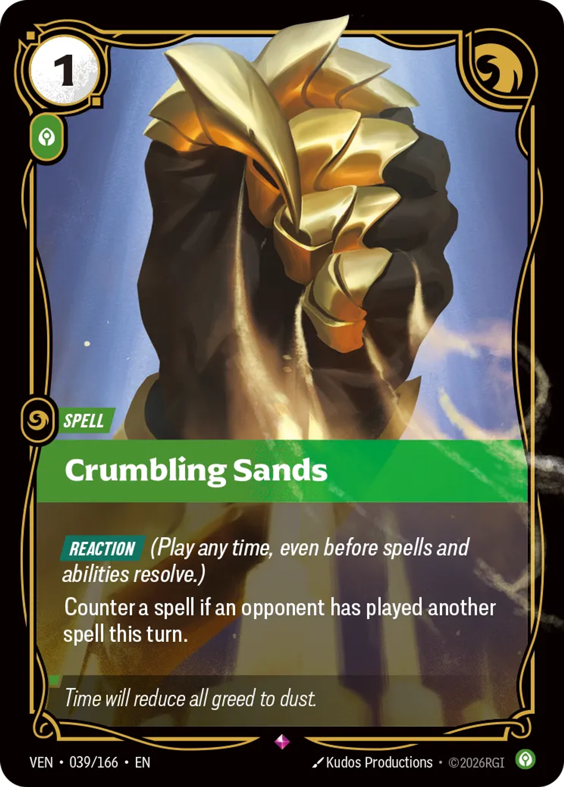 Crumbling Sands — Vendetta — Riftbound