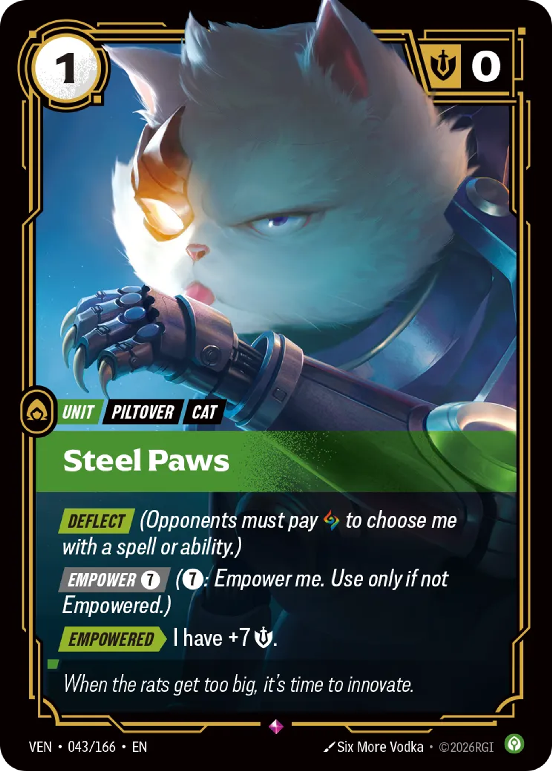 Steel Paws — Vendetta — Riftbound