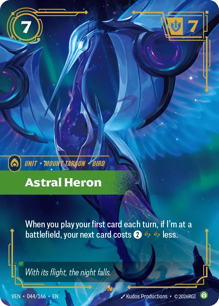 Astral Heron — Vendetta — Riftbound