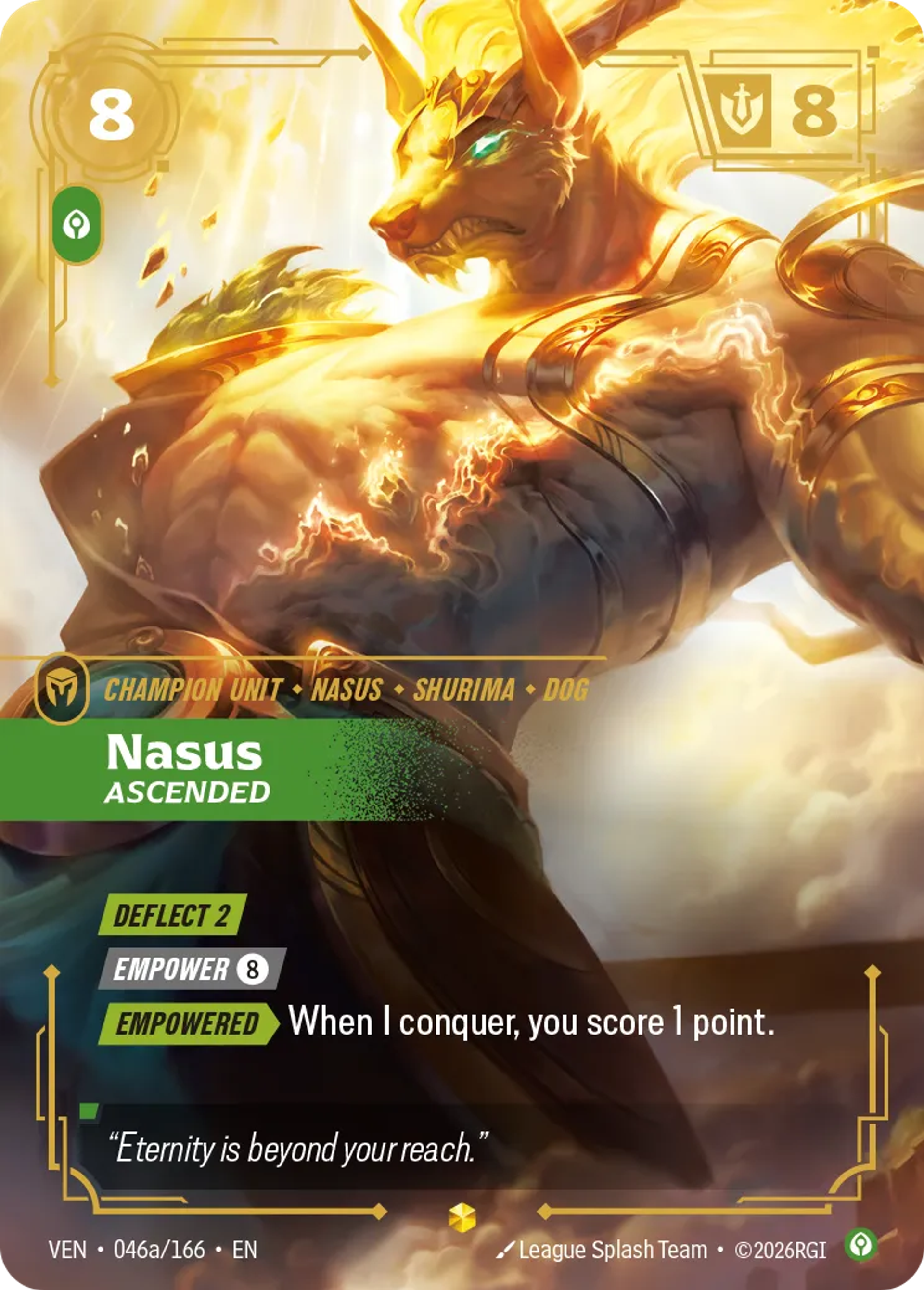 Nasus - Ascended — Vendetta — Riftbound