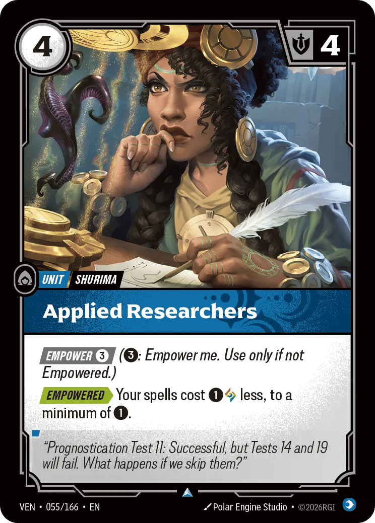 Applied Researchers — Vendetta — Riftbound: League of Legends TCG