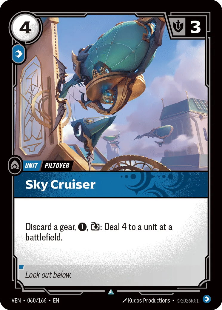 Sky Cruiser — Vendetta — Riftbound: League of Legends TCG