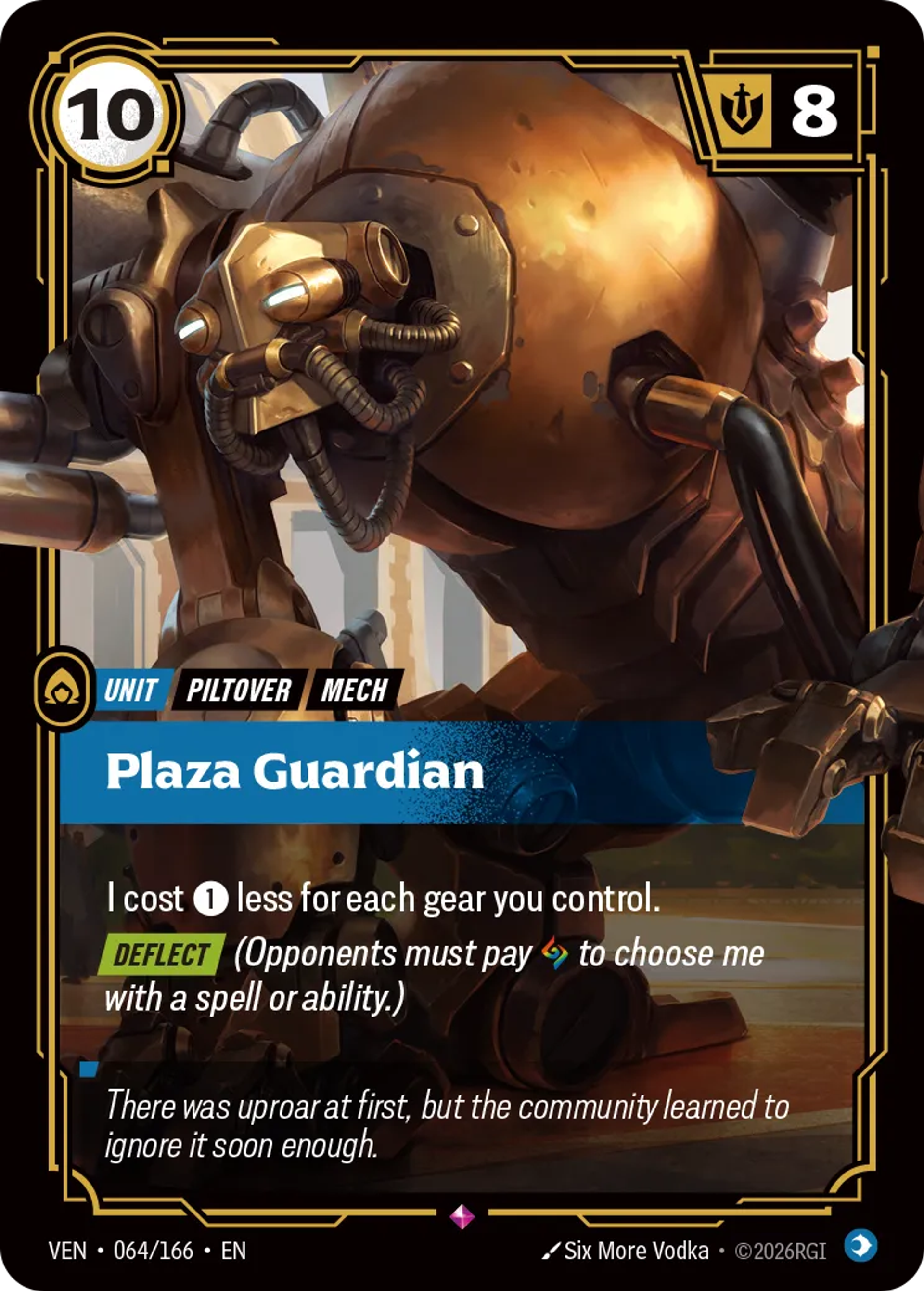 Plaza Guardian — Vendetta — Riftbound