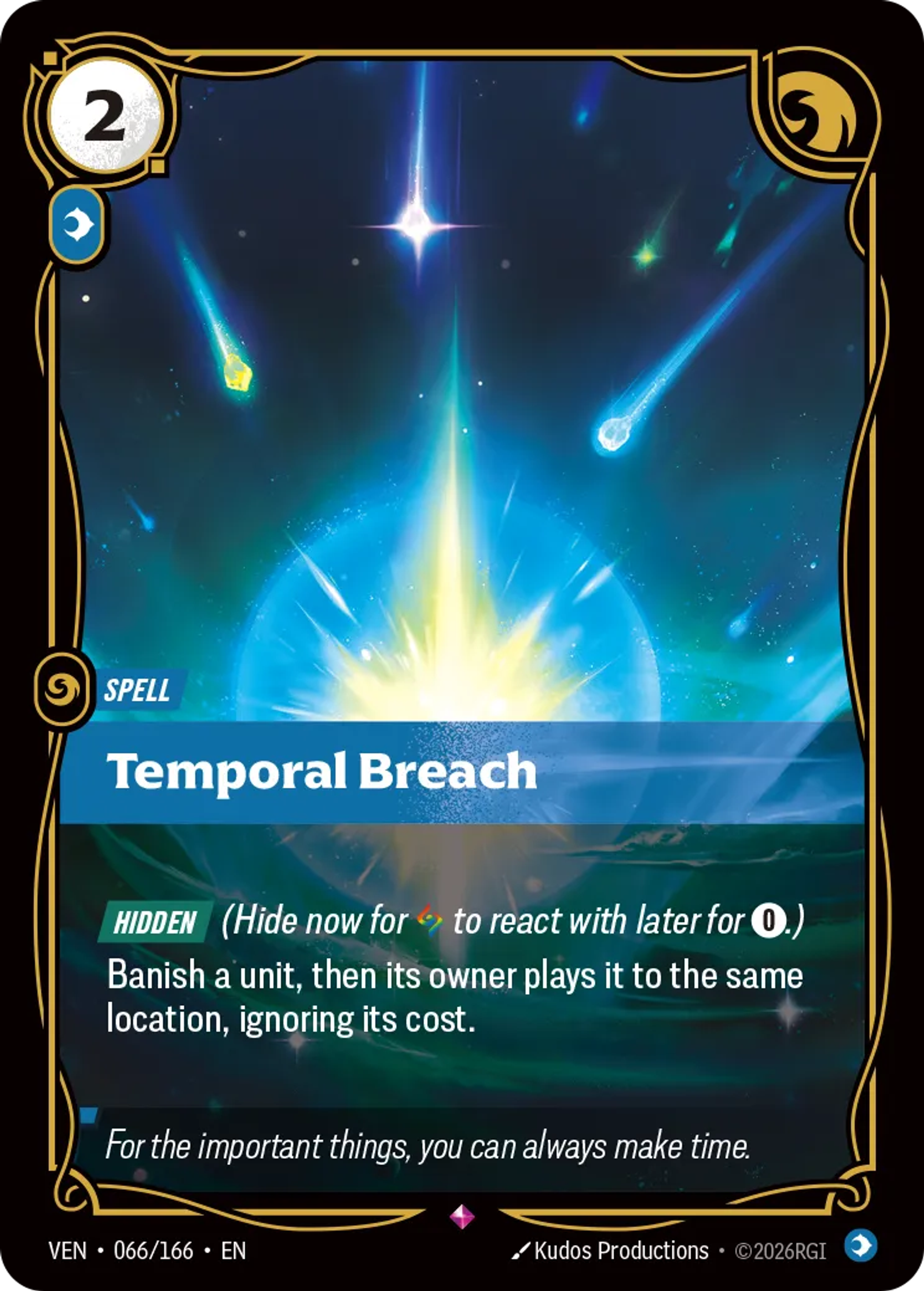 Temporal Breach — Vendetta — Riftbound