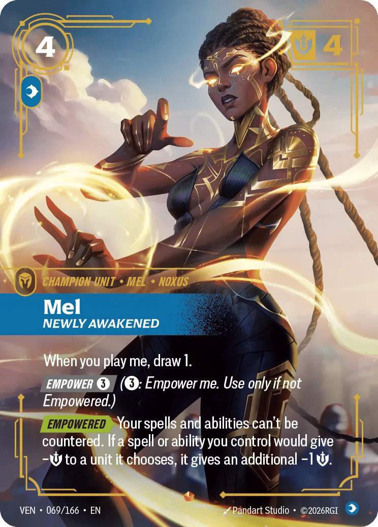 Mel - Newly Awakened — Vendetta — Riftbound: League of Legends TCG