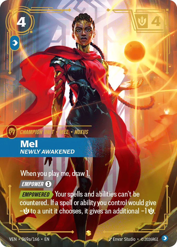 Mel - Newly Awakened — Vendetta — Riftbound: League of Legends TCG
