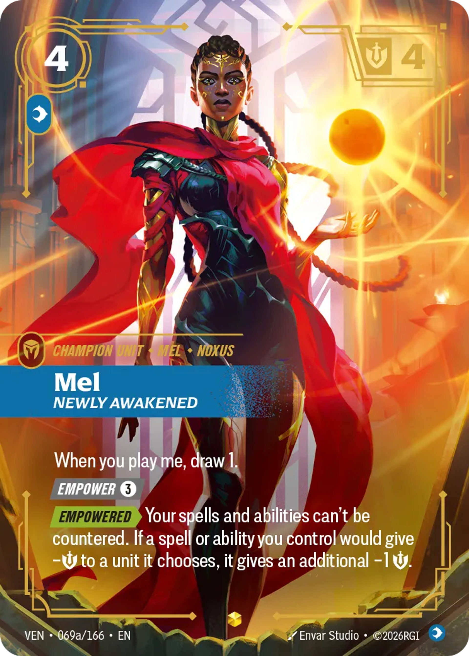 Mel - Newly Awakened — Vendetta — Riftbound