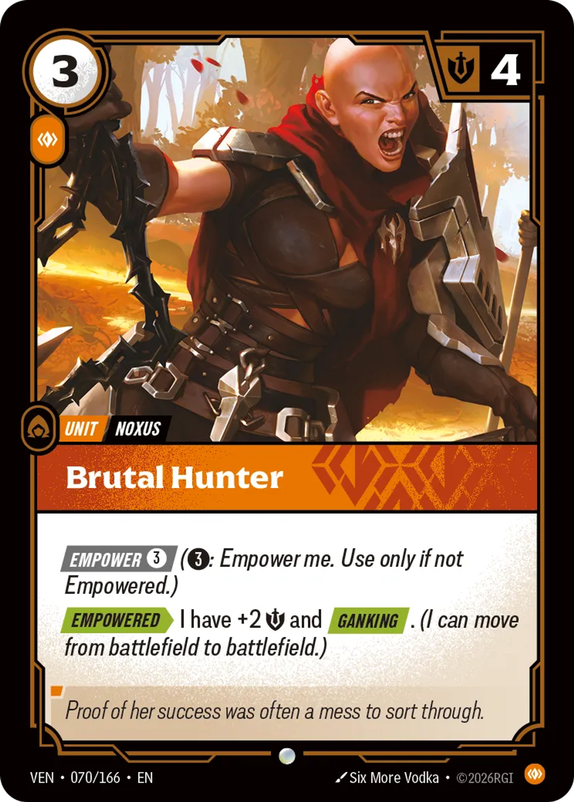 Brutal Hunter — Vendetta — Riftbound