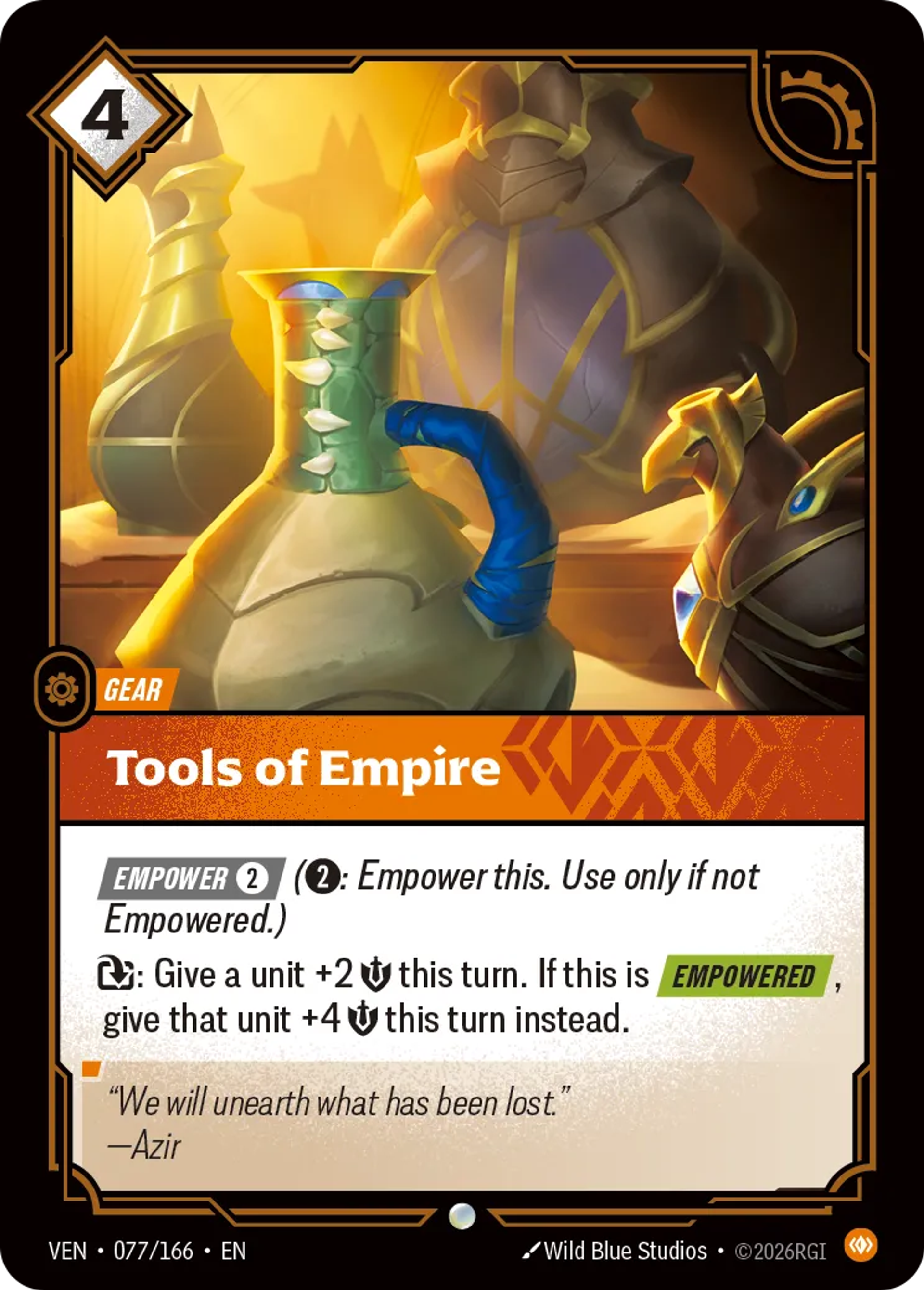 Tools of Empire — Vendetta — Riftbound
