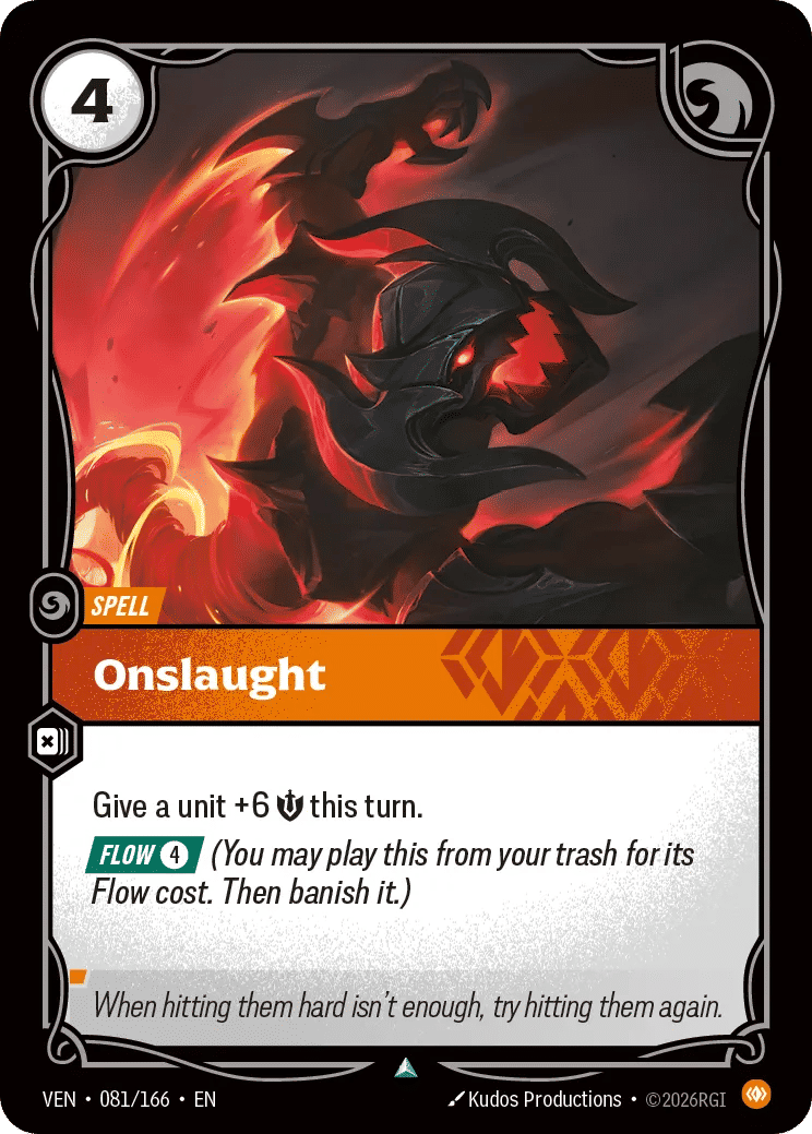 Onslaught — Vendetta — Riftbound: League of Legends TCG