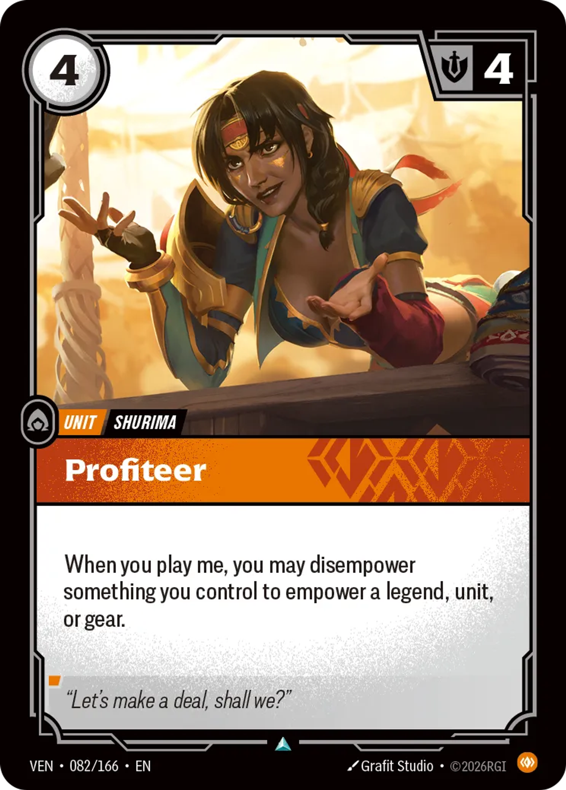Profiteer — Vendetta — Riftbound