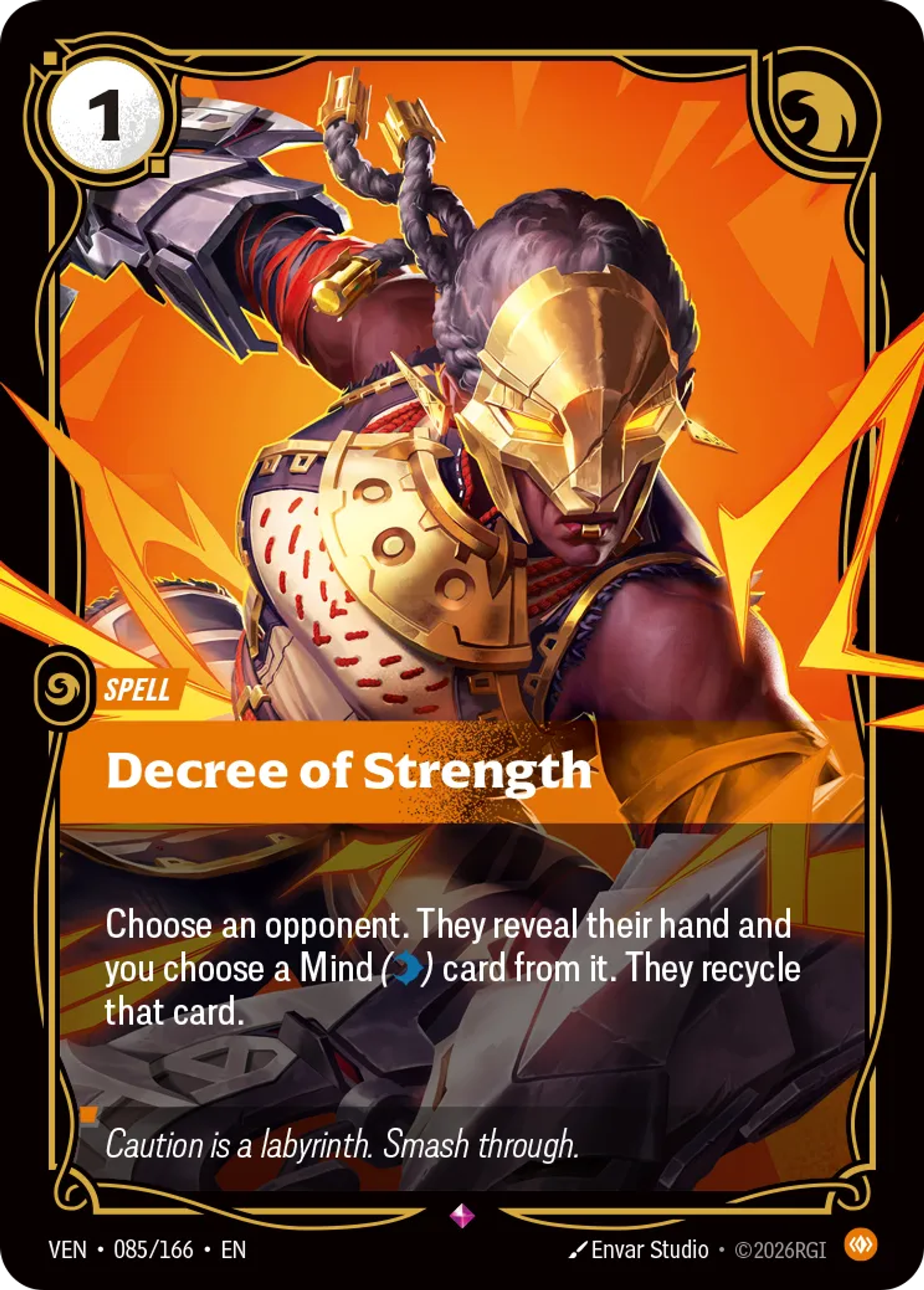 Decree of Strength — Vendetta — Riftbound
