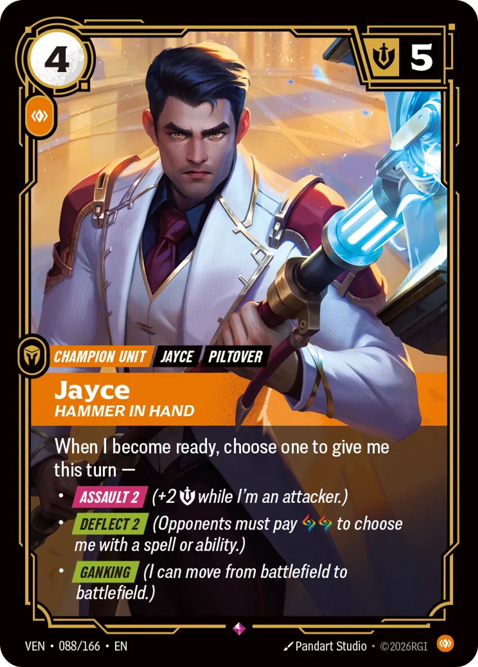 Jayce - Hammer in Hand — Vendetta — Riftbound