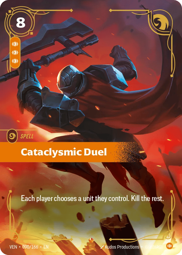 Cataclysmic Duel — Vendetta — Riftbound: League of Legends TCG