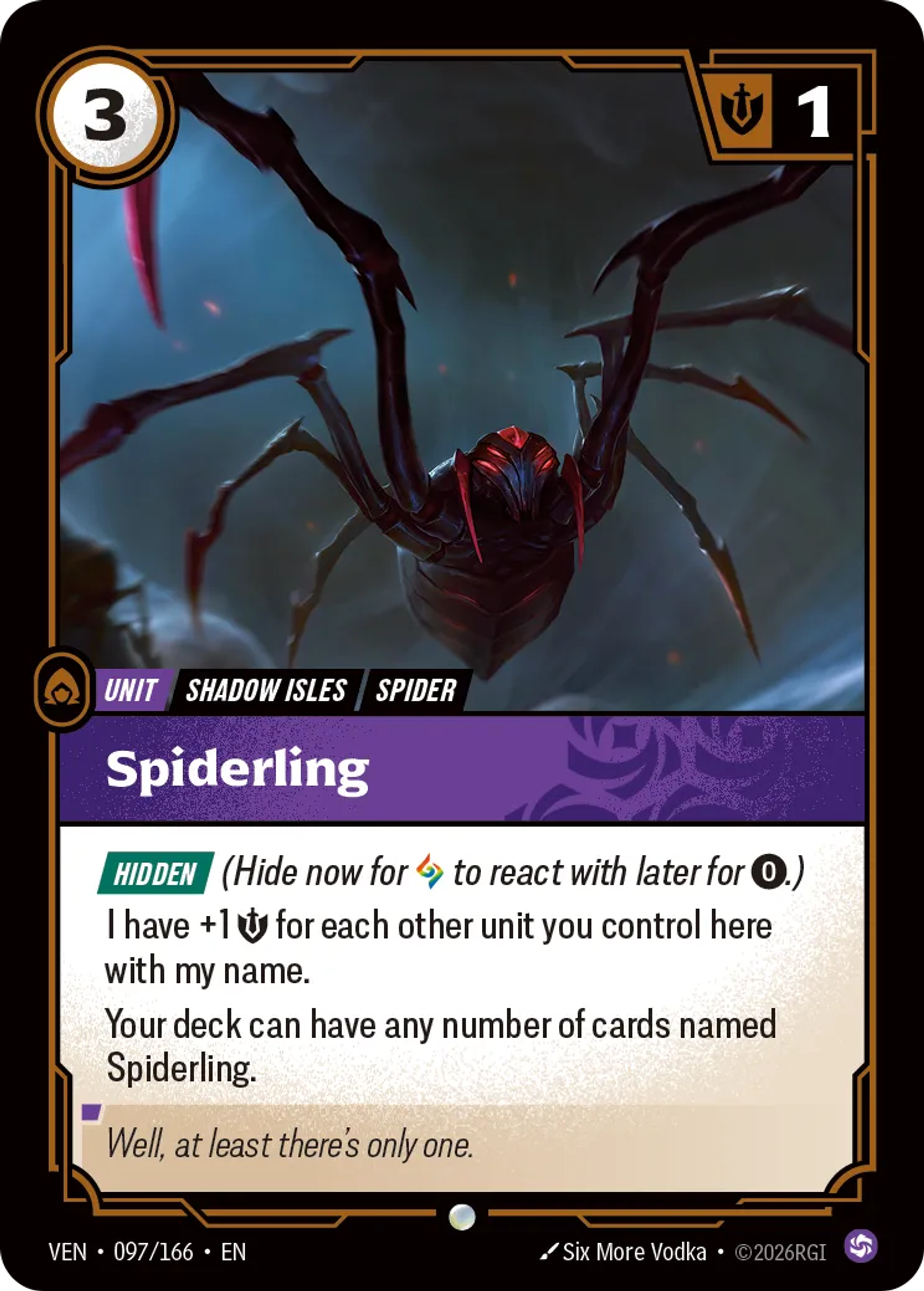 Spiderling — Vendetta — Riftbound