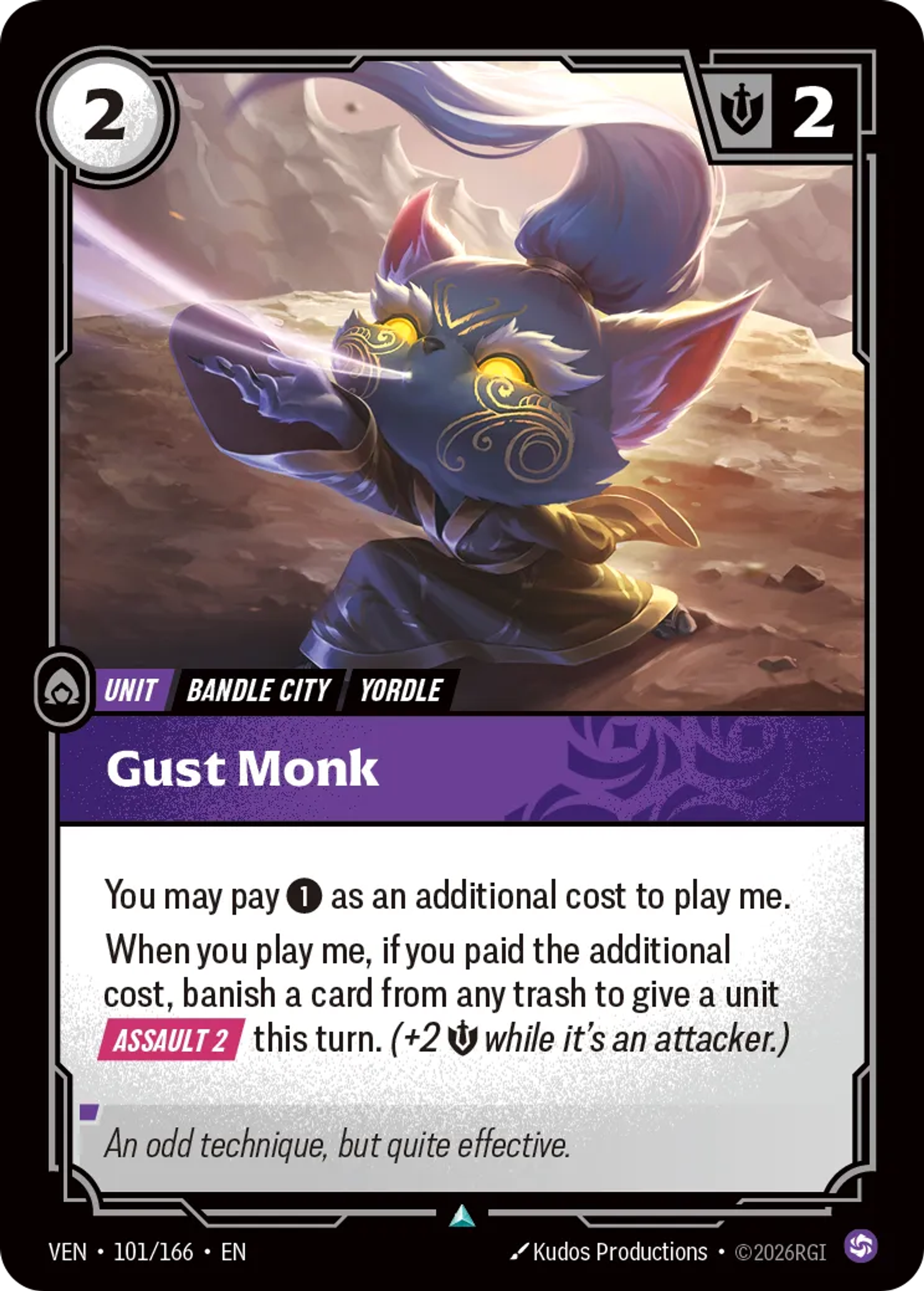 Gust Monk — Vendetta — Riftbound