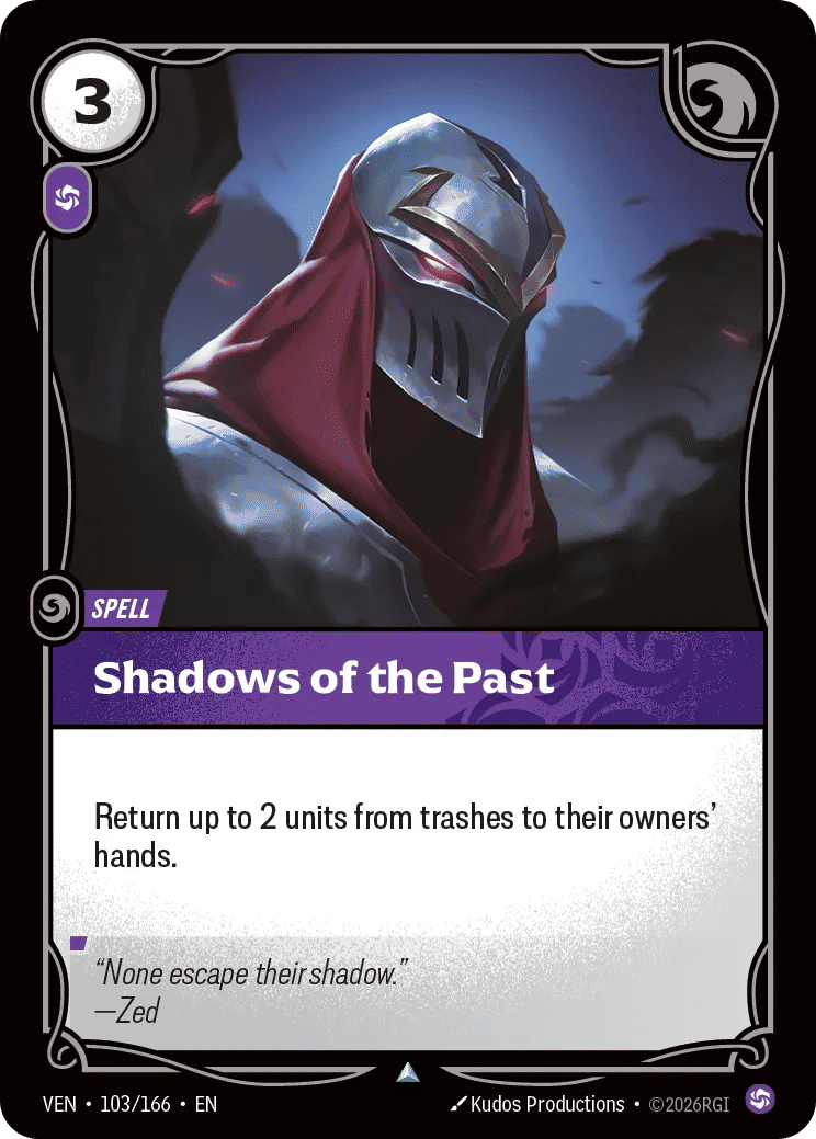 Shadows of the Past — Vendetta — Riftbound: League of Legends TCG