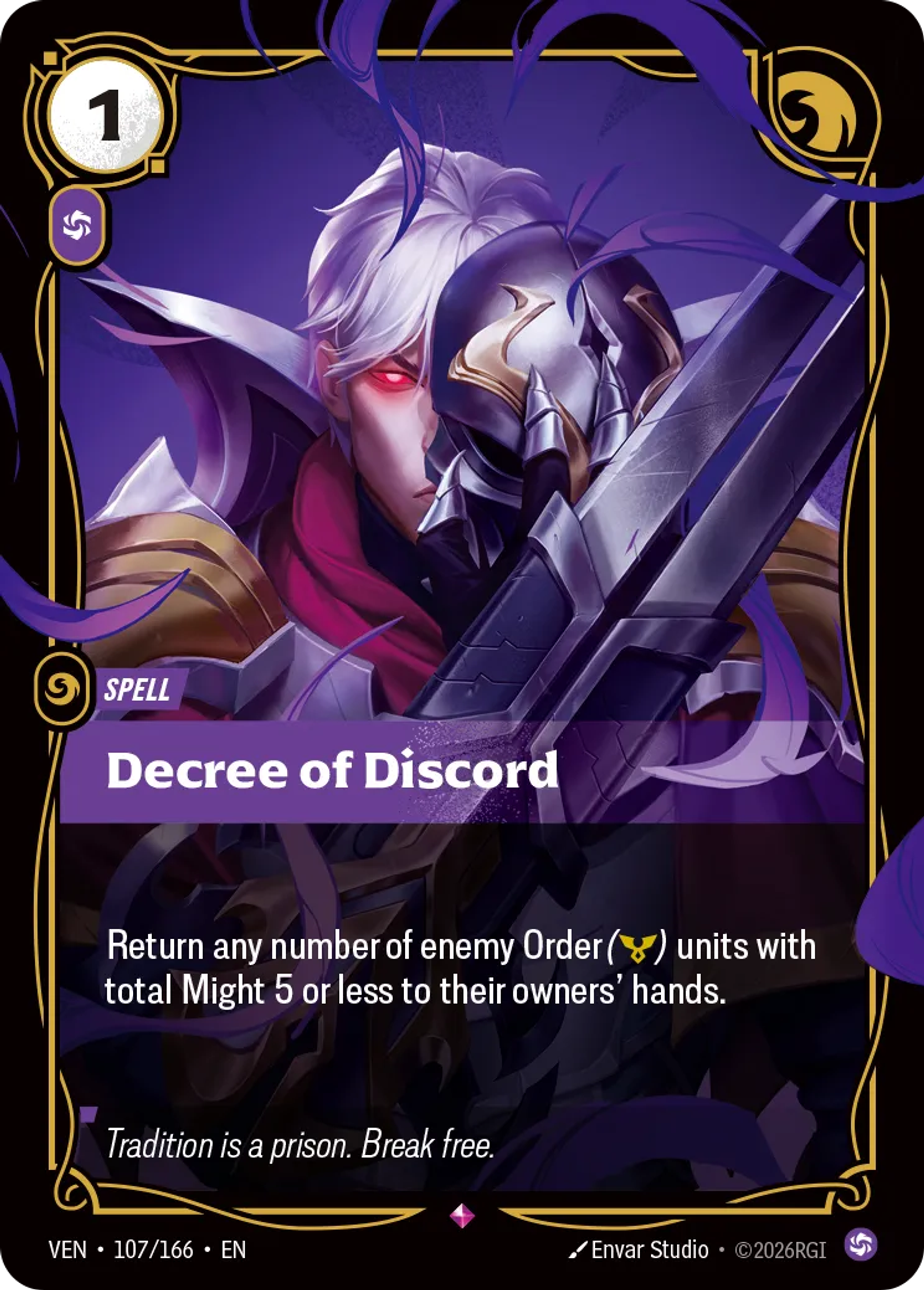 Decree of Discord — Vendetta — Riftbound