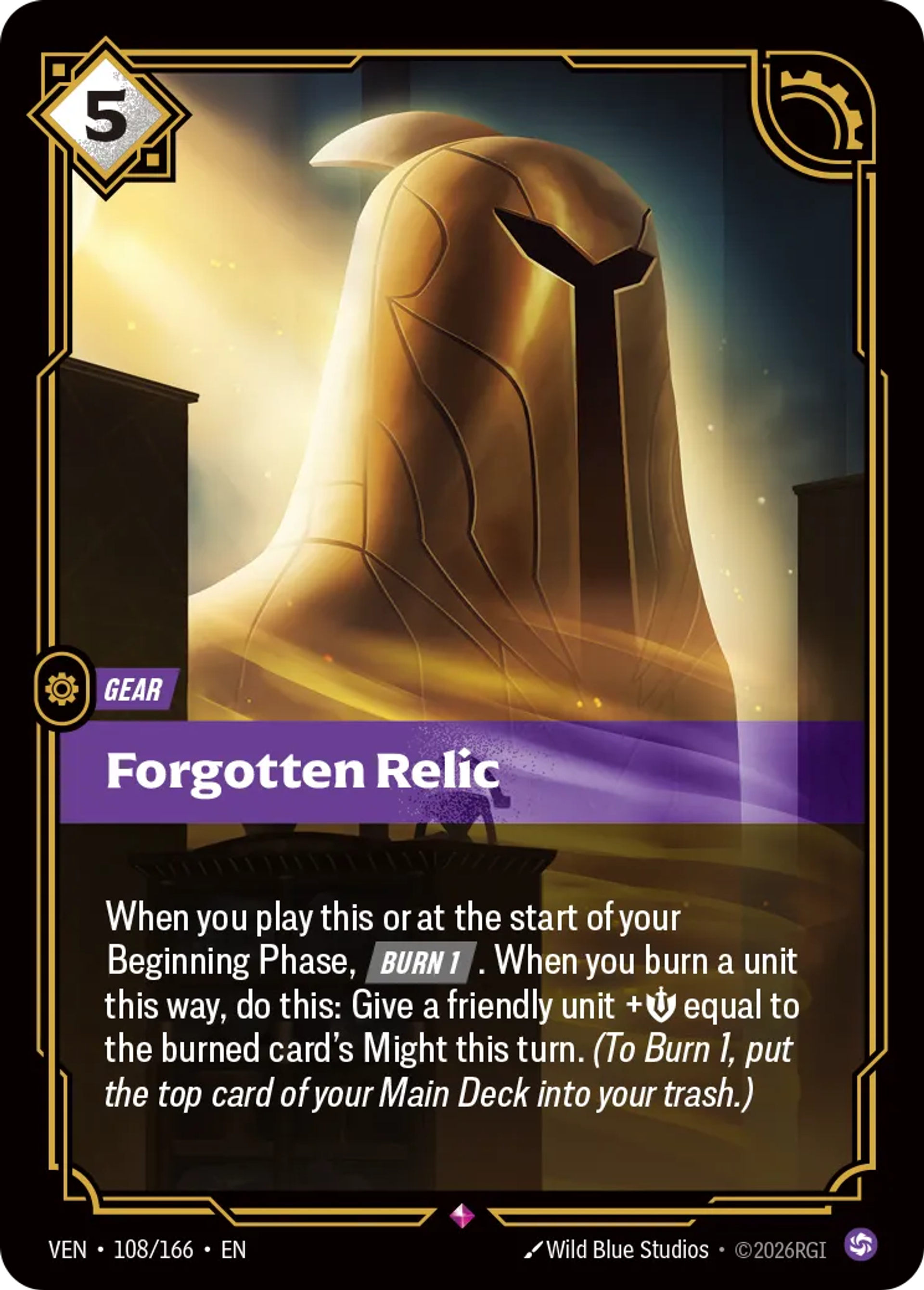 Forgotten Relic — Vendetta — Riftbound
