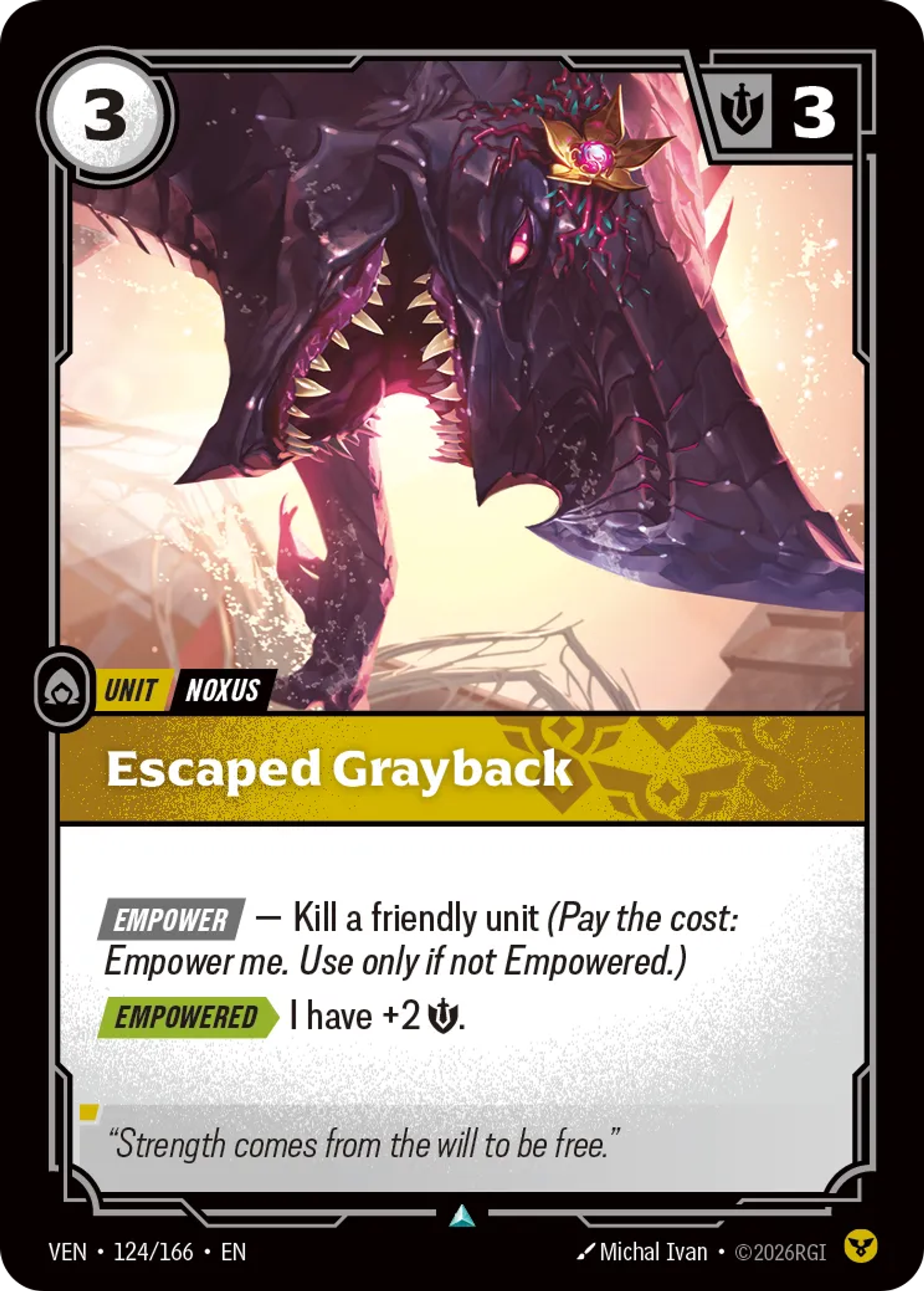 Escaped Grayback — Vendetta — Riftbound