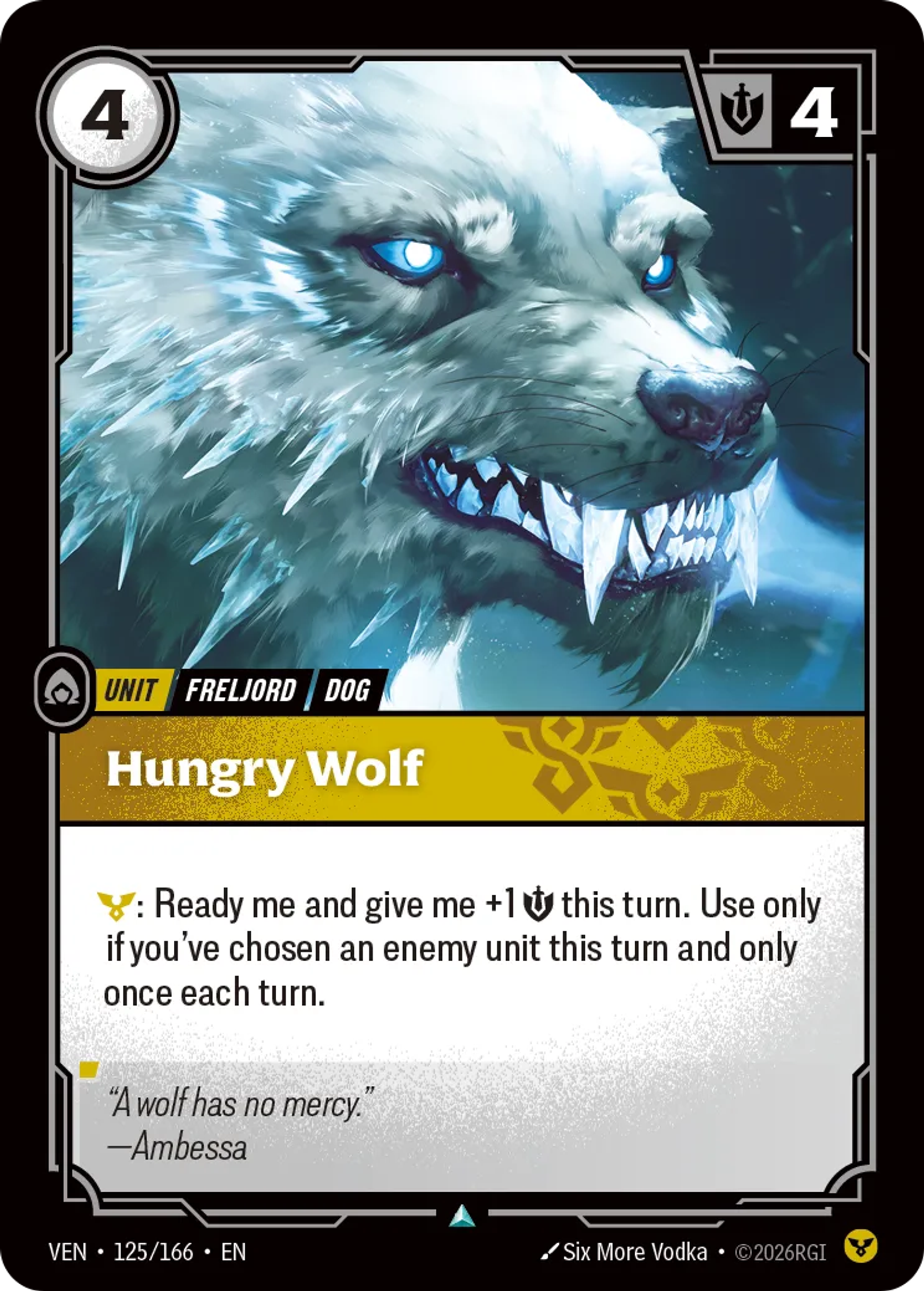 Hungry Wolf — Vendetta — Riftbound