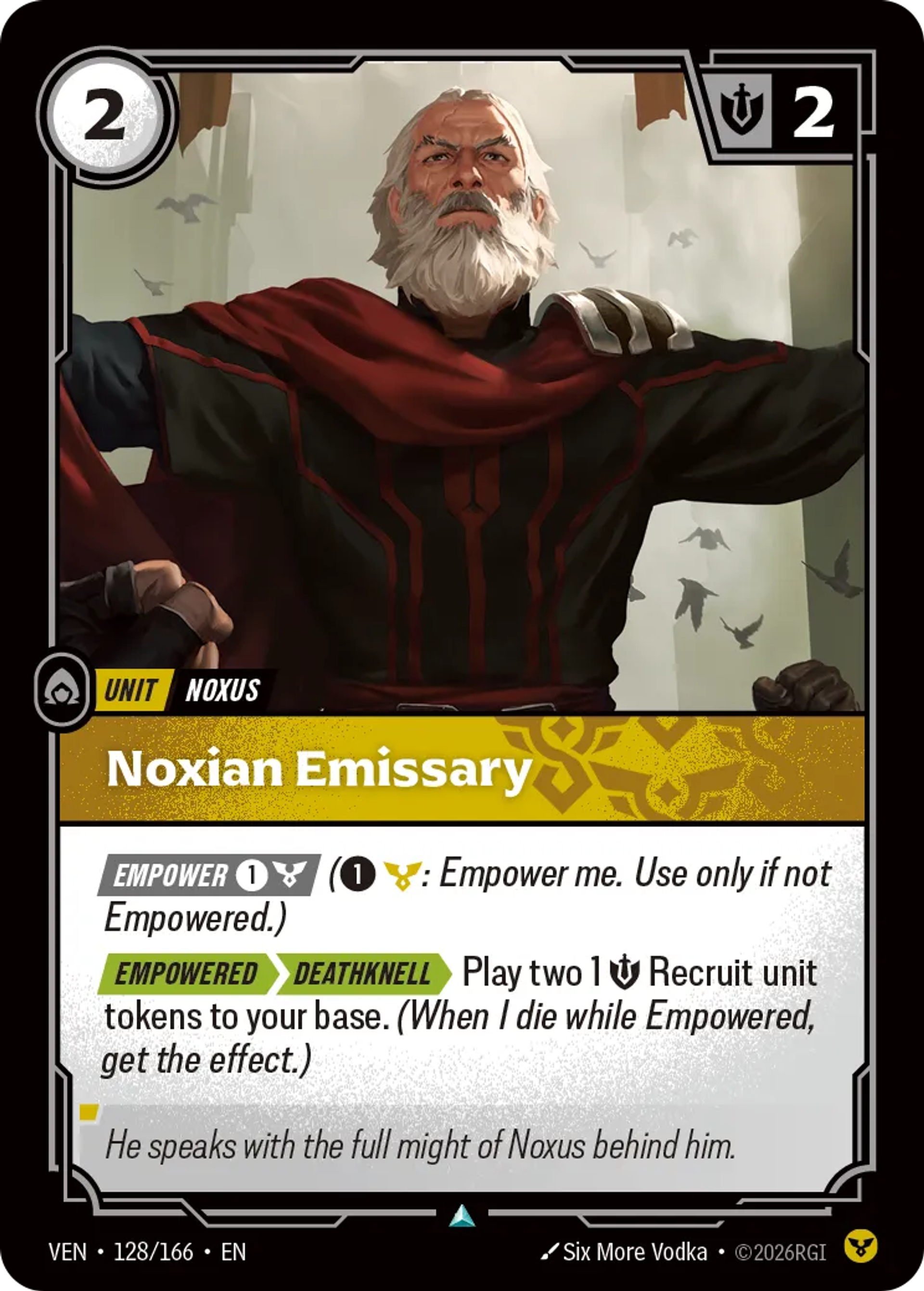 Noxian Emissary — Vendetta — Riftbound