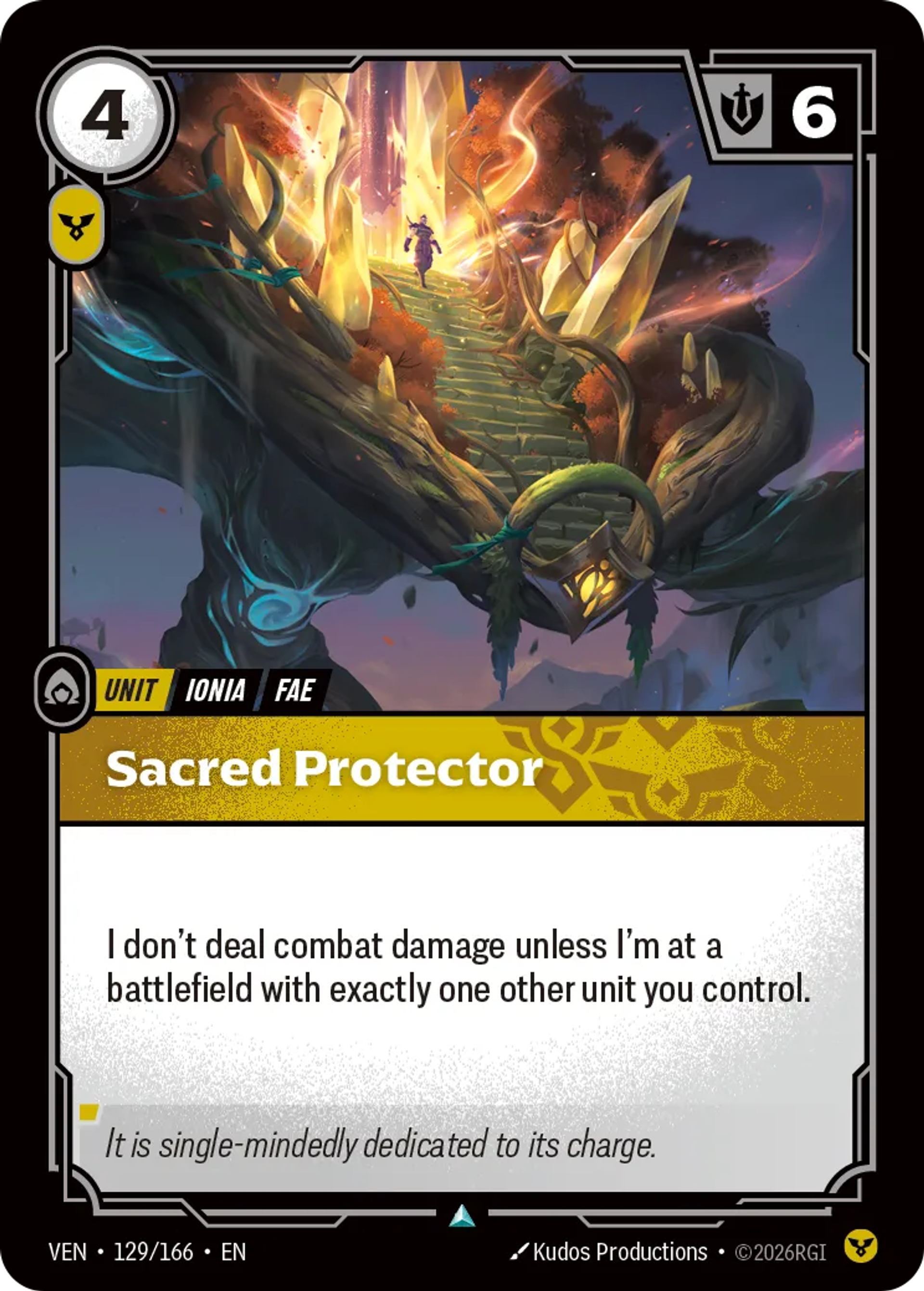 Sacred Protector — Vendetta — Riftbound