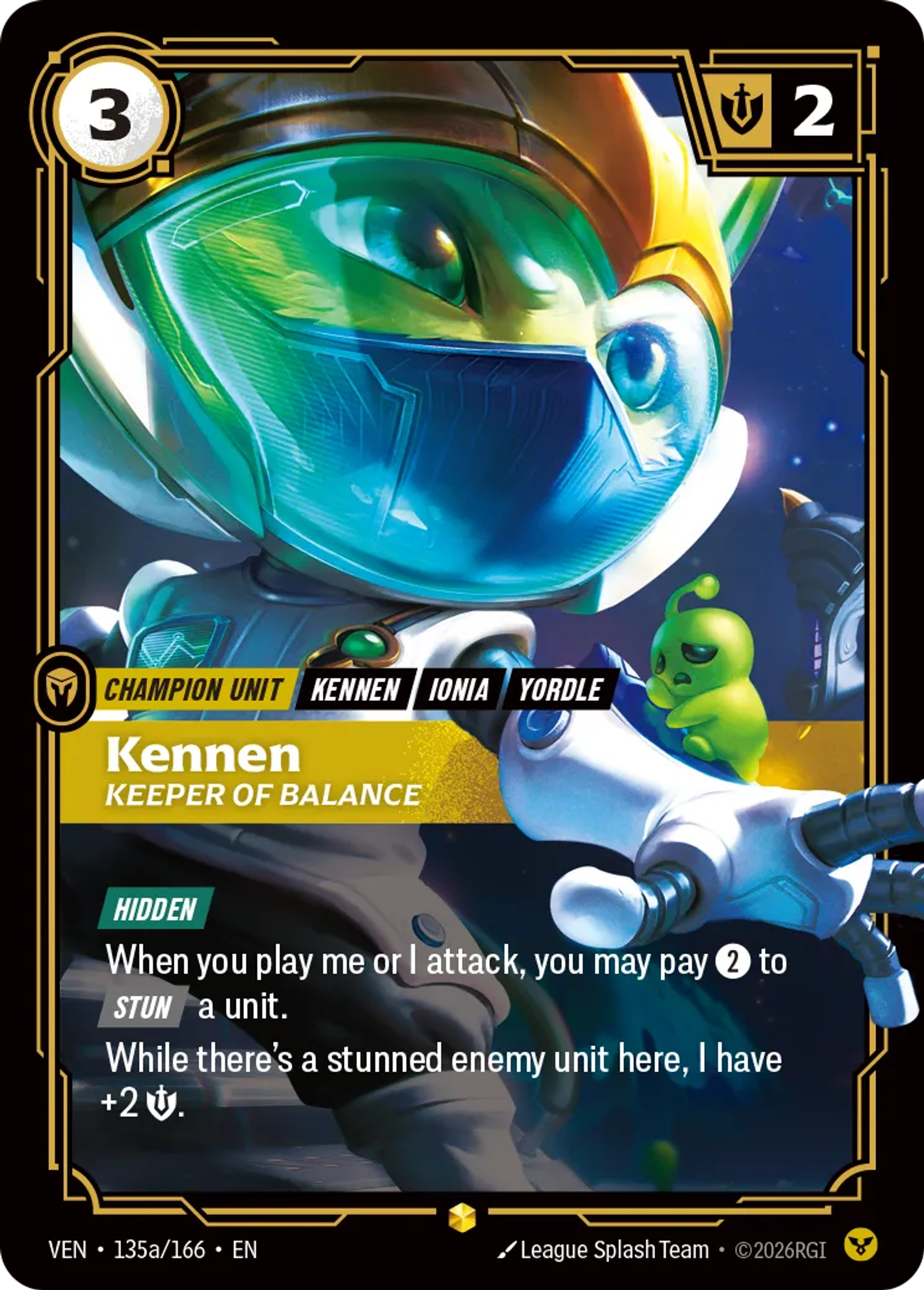 Kennen - Keeper of Balance — Vendetta — Riftbound