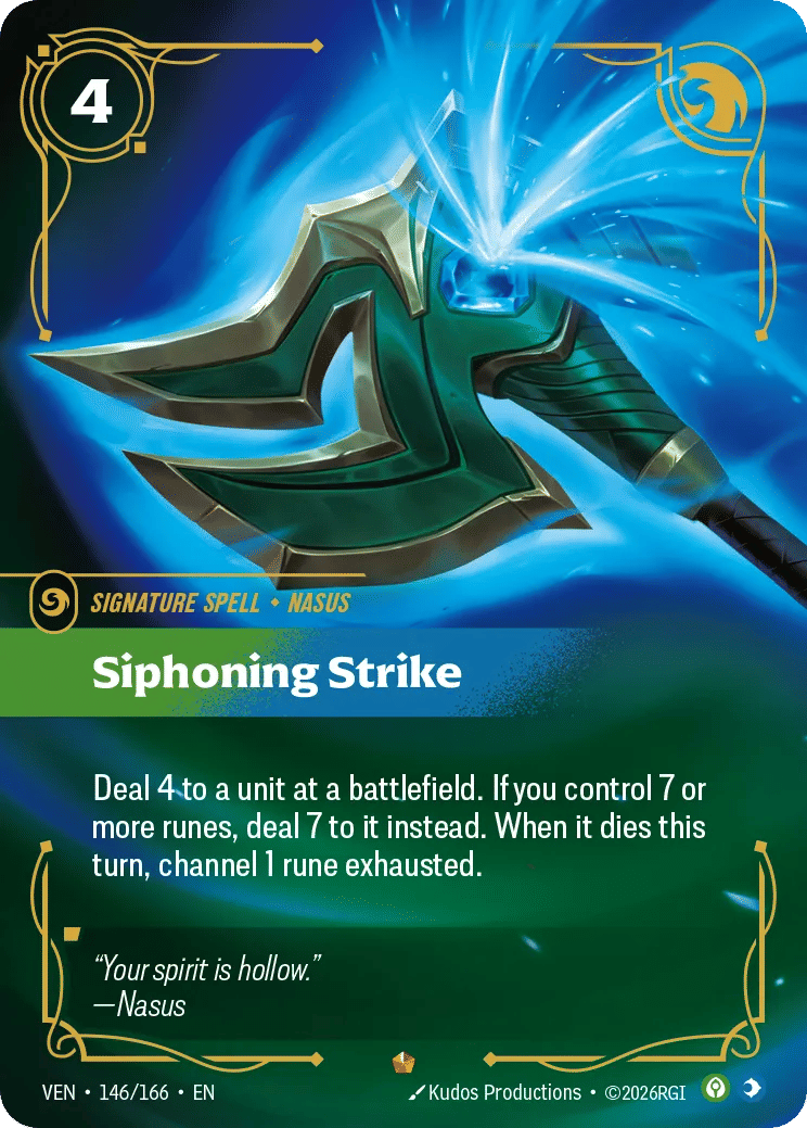 Siphoning Strike