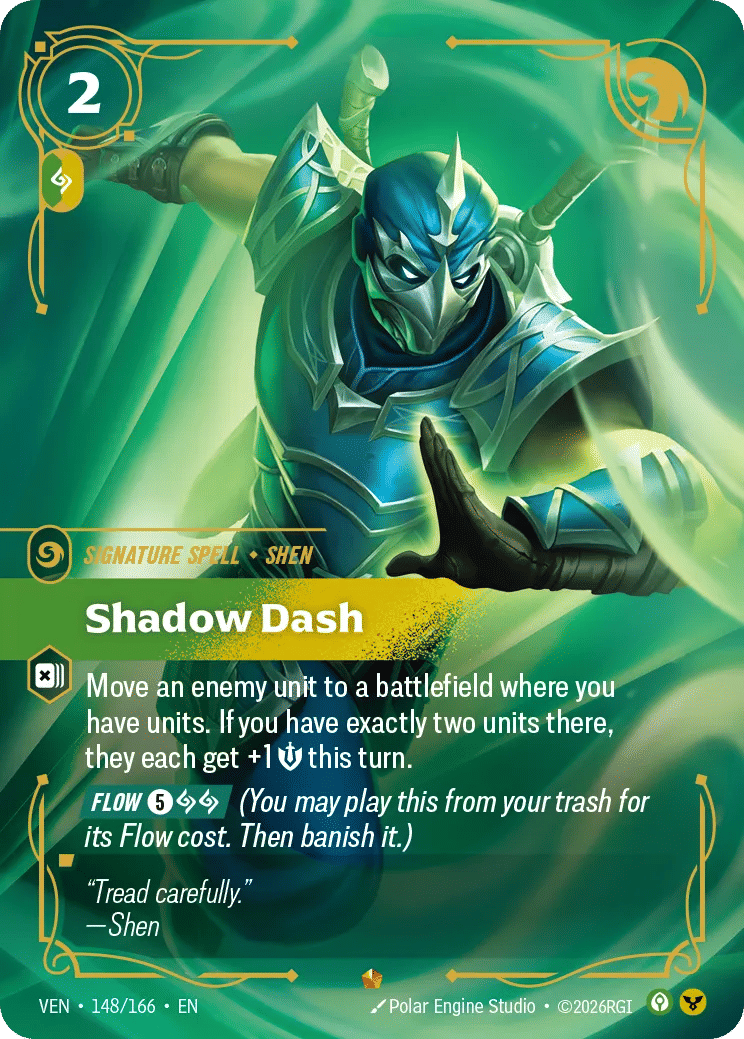 Shadow Dash — Vendetta — Riftbound: League of Legends TCG