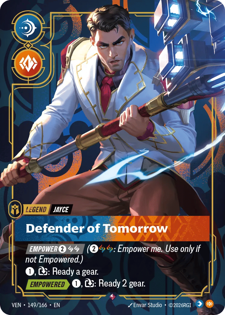 Jayce - Defender of Tomorrow — Vendetta — Riftbound: League of Legends TCG