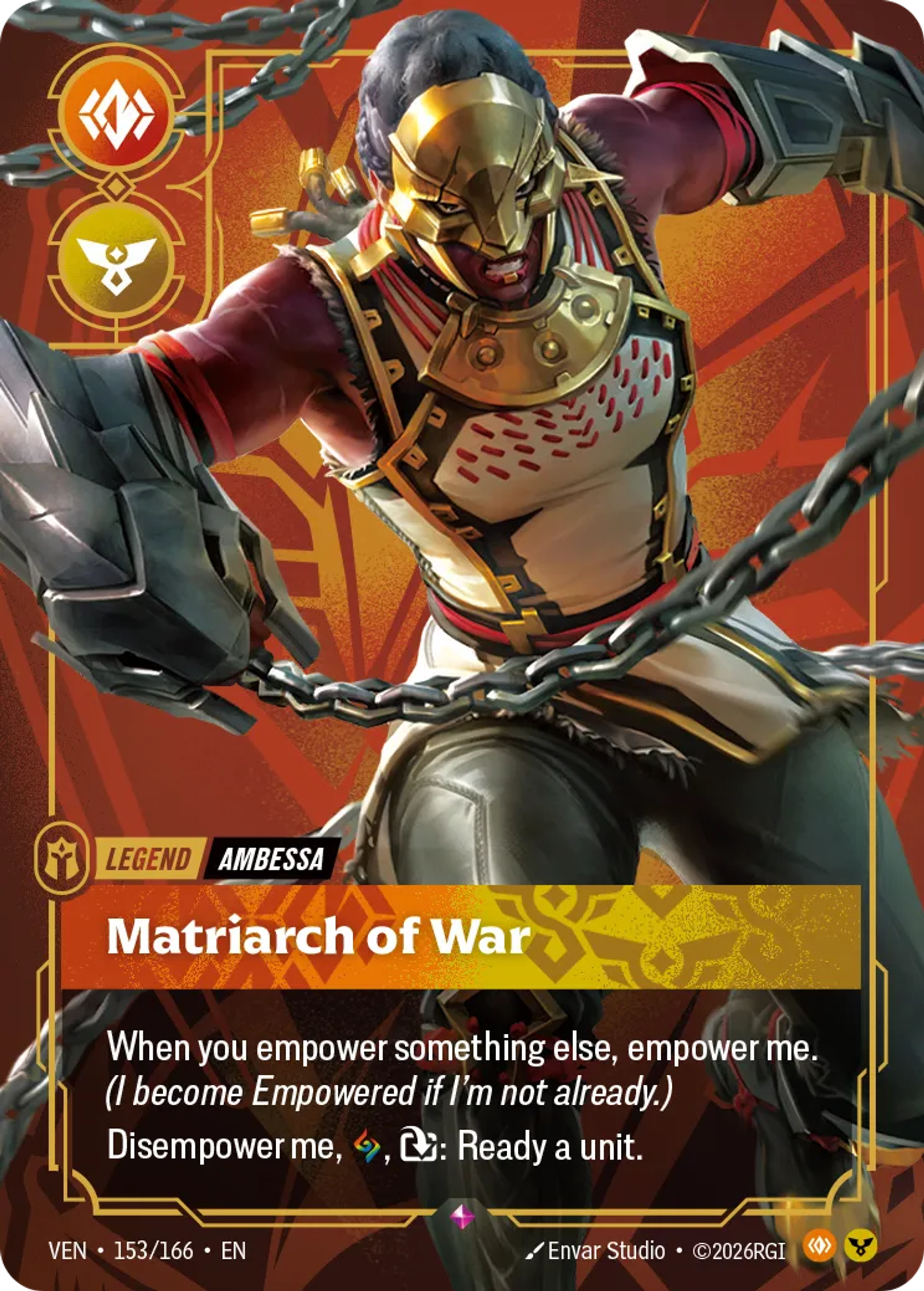 Ambessa - Matriarch of War — Vendetta — Riftbound