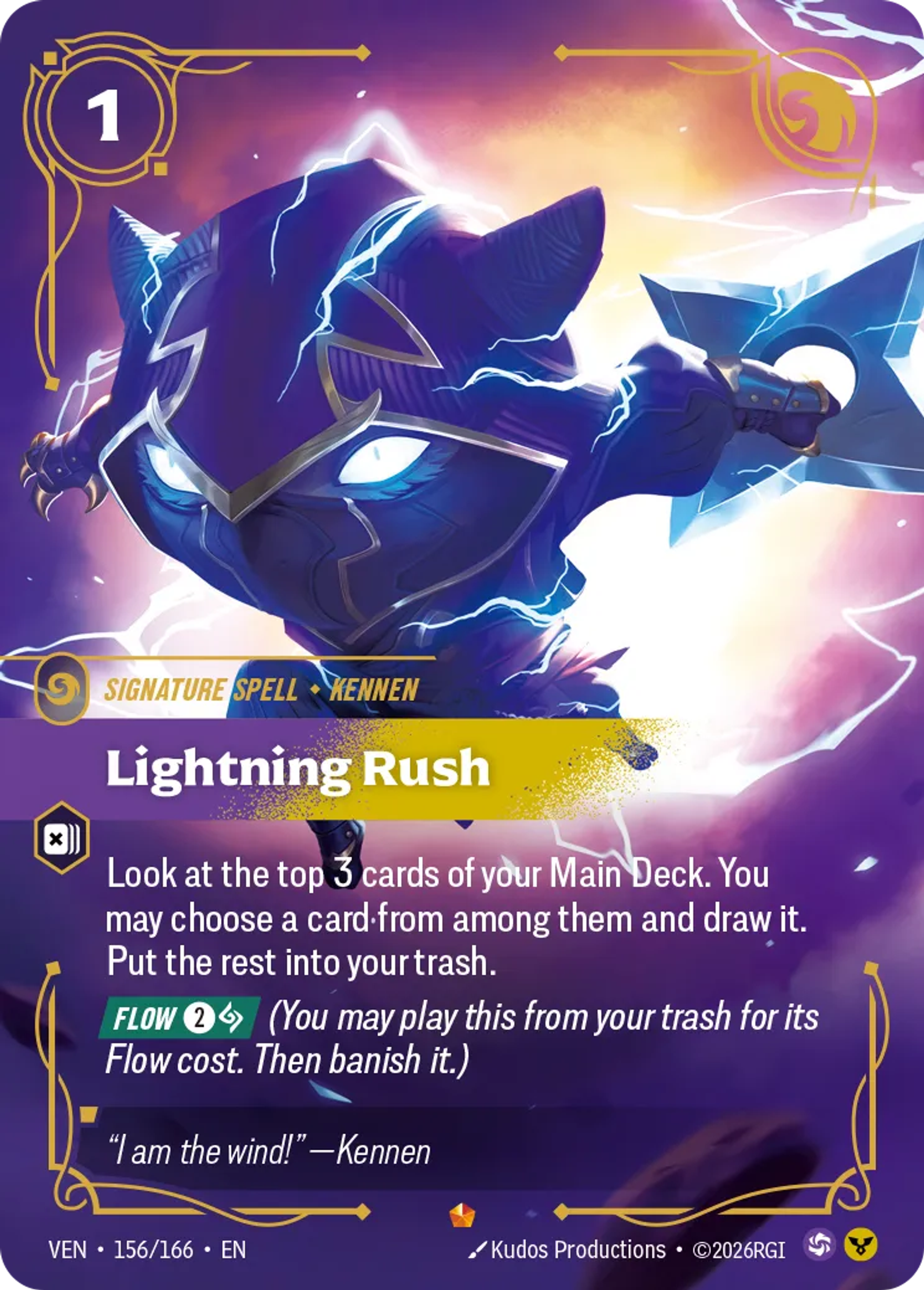 Lightning Rush — Vendetta — Riftbound