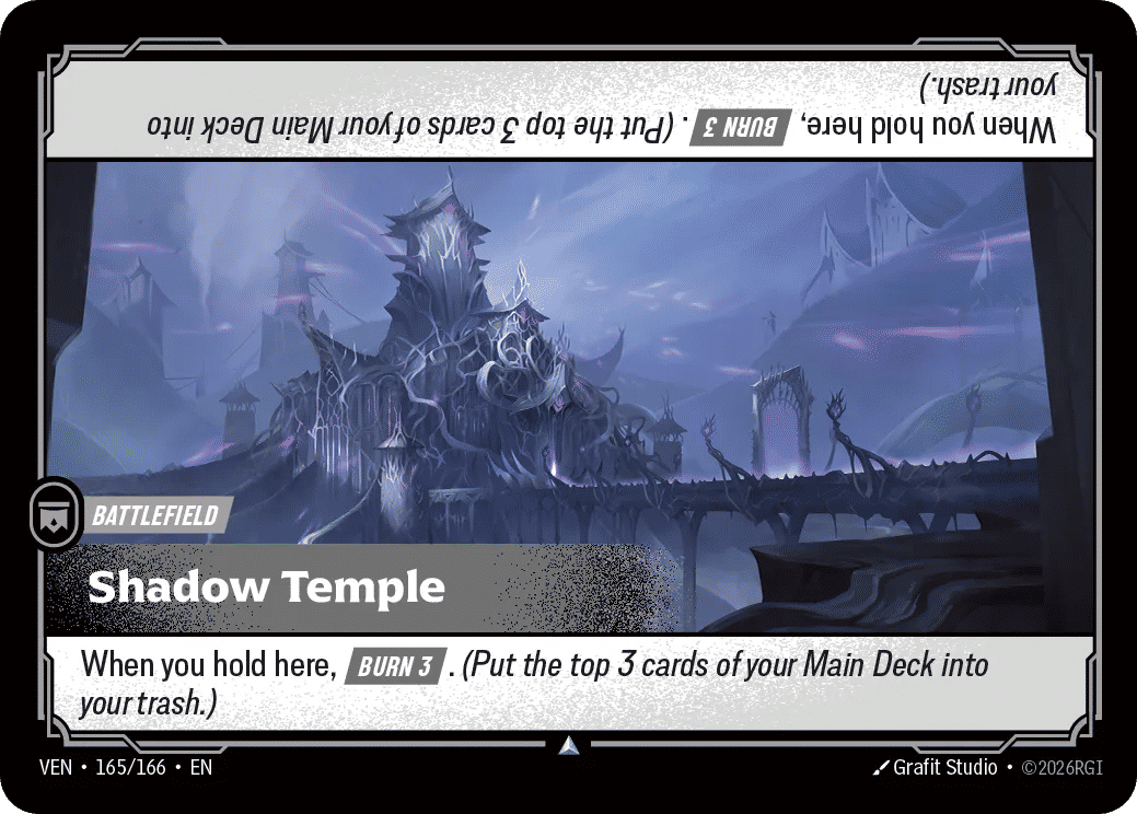 Shadow Temple — Vendetta — Riftbound: League of Legends TCG