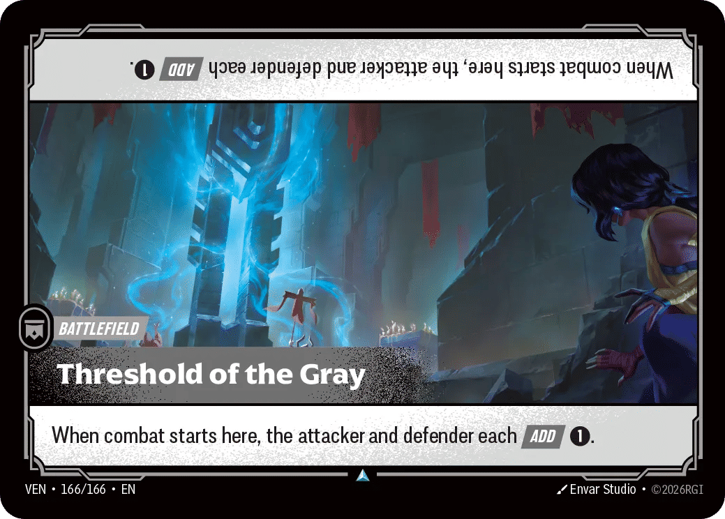 Threshold of the Gray — Vendetta — Riftbound: League of Legends TCG