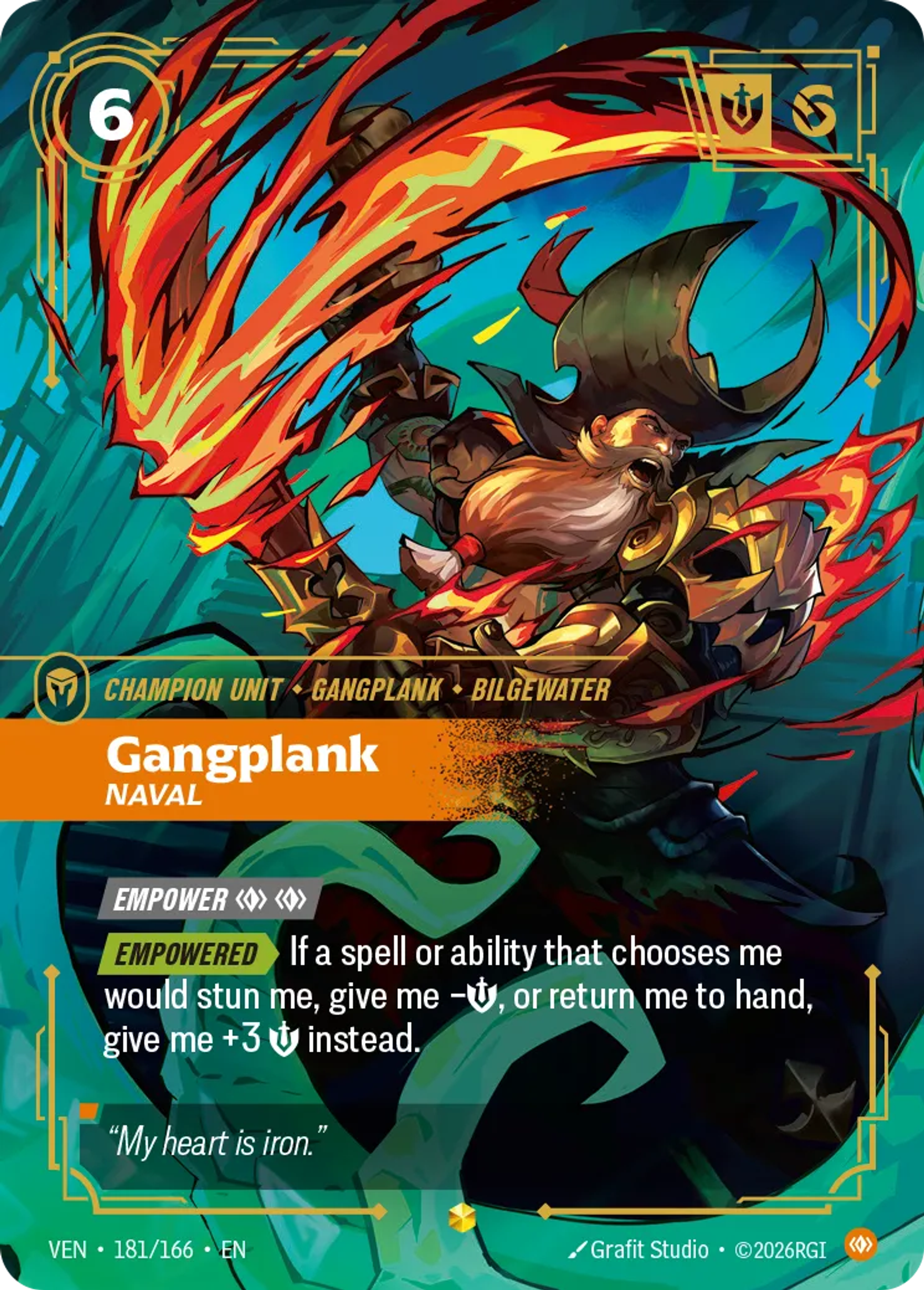 Gangplank - Naval — Vendetta — Riftbound