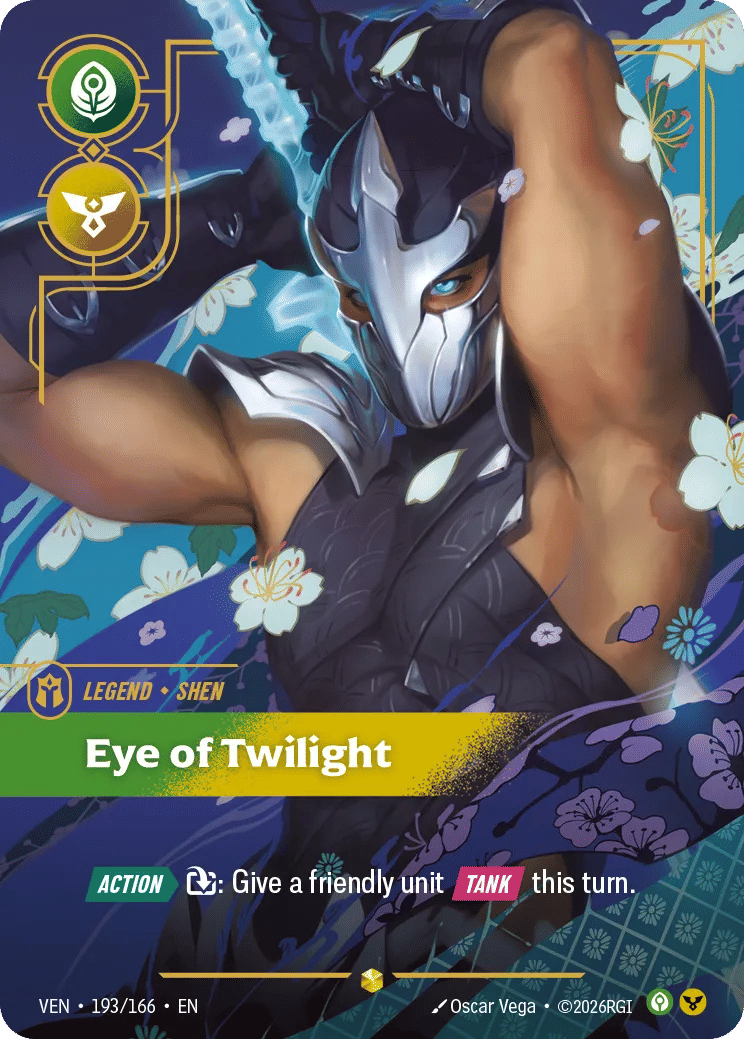 Shen - Eye of Twilight — Vendetta — Riftbound: League of Legends TCG