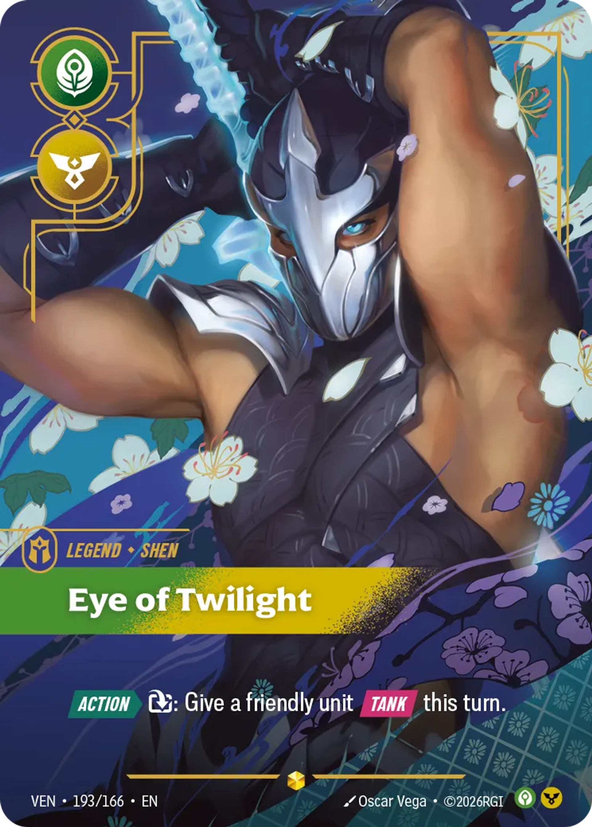 Shen - Eye of Twilight — Vendetta — Riftbound