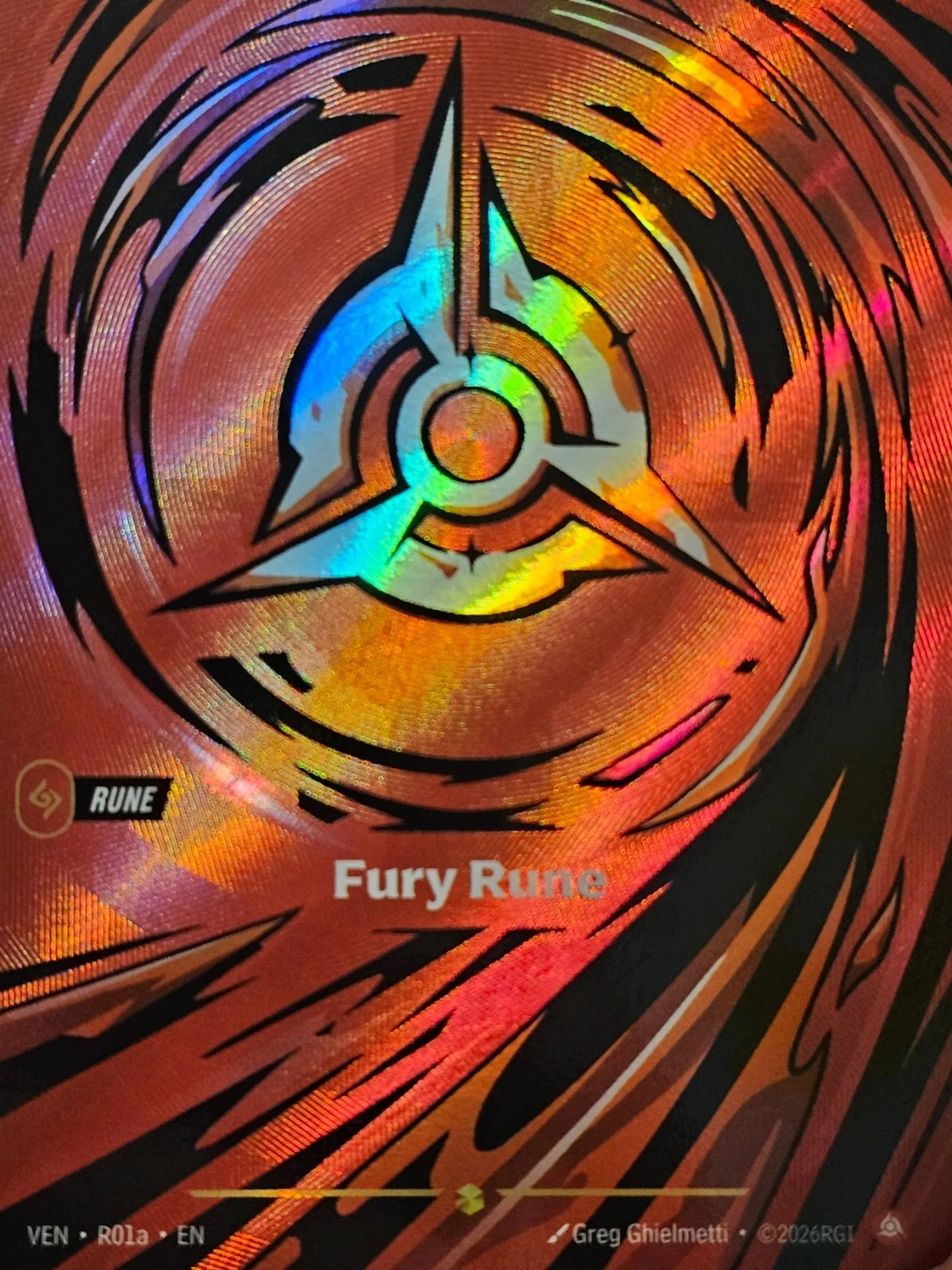 Fury Rune — Vendetta — Riftbound