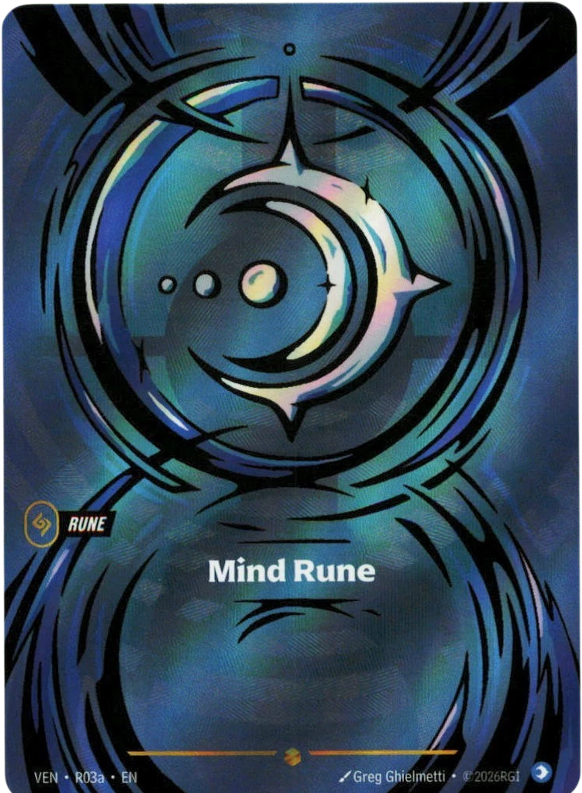 Mind Rune — Vendetta — Riftbound