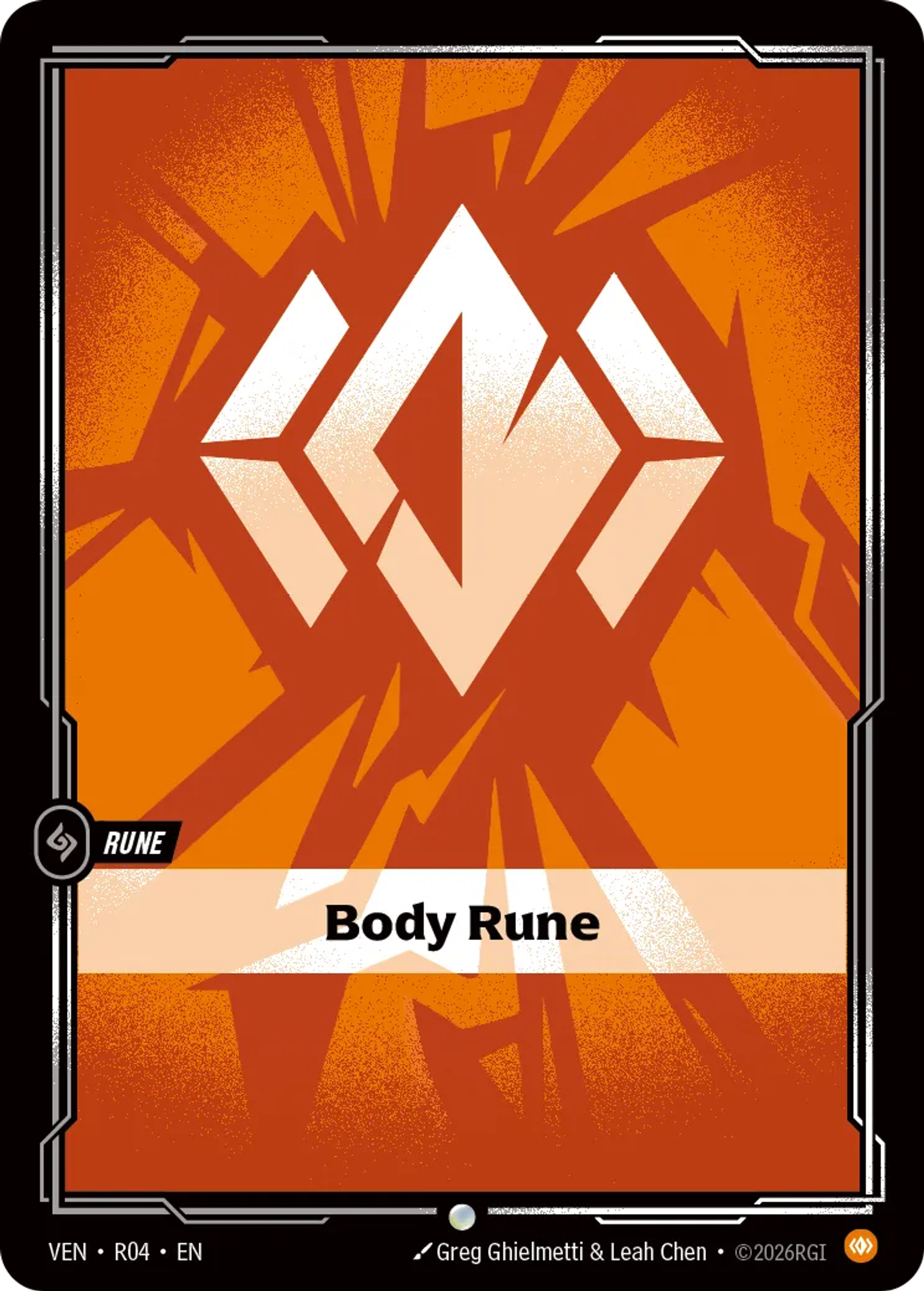 Body Rune — Vendetta — Riftbound