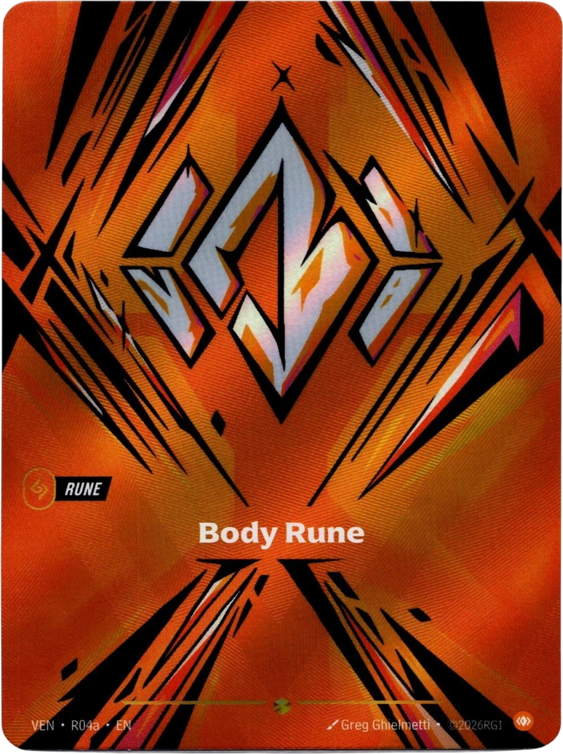 Body Rune — Vendetta — Riftbound