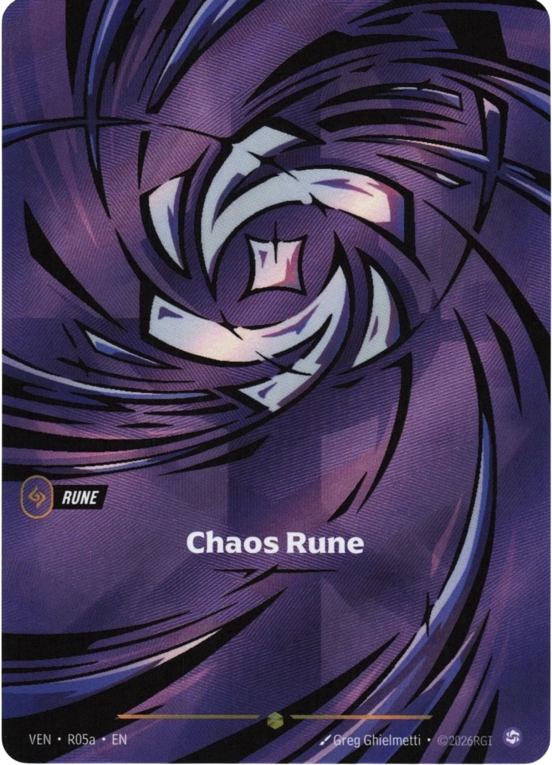 Chaos Rune — Vendetta — Riftbound