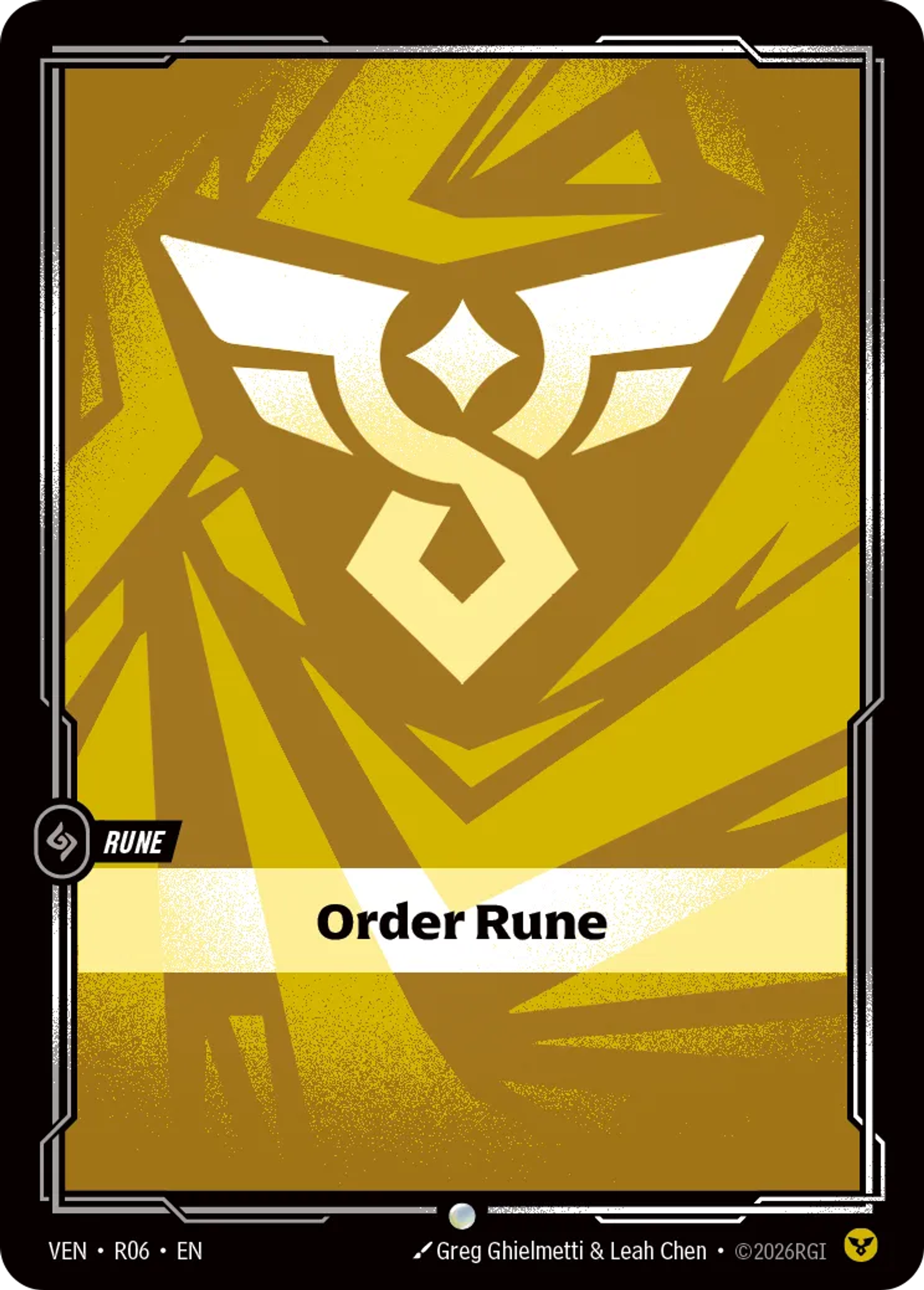 Order Rune — Vendetta — Riftbound