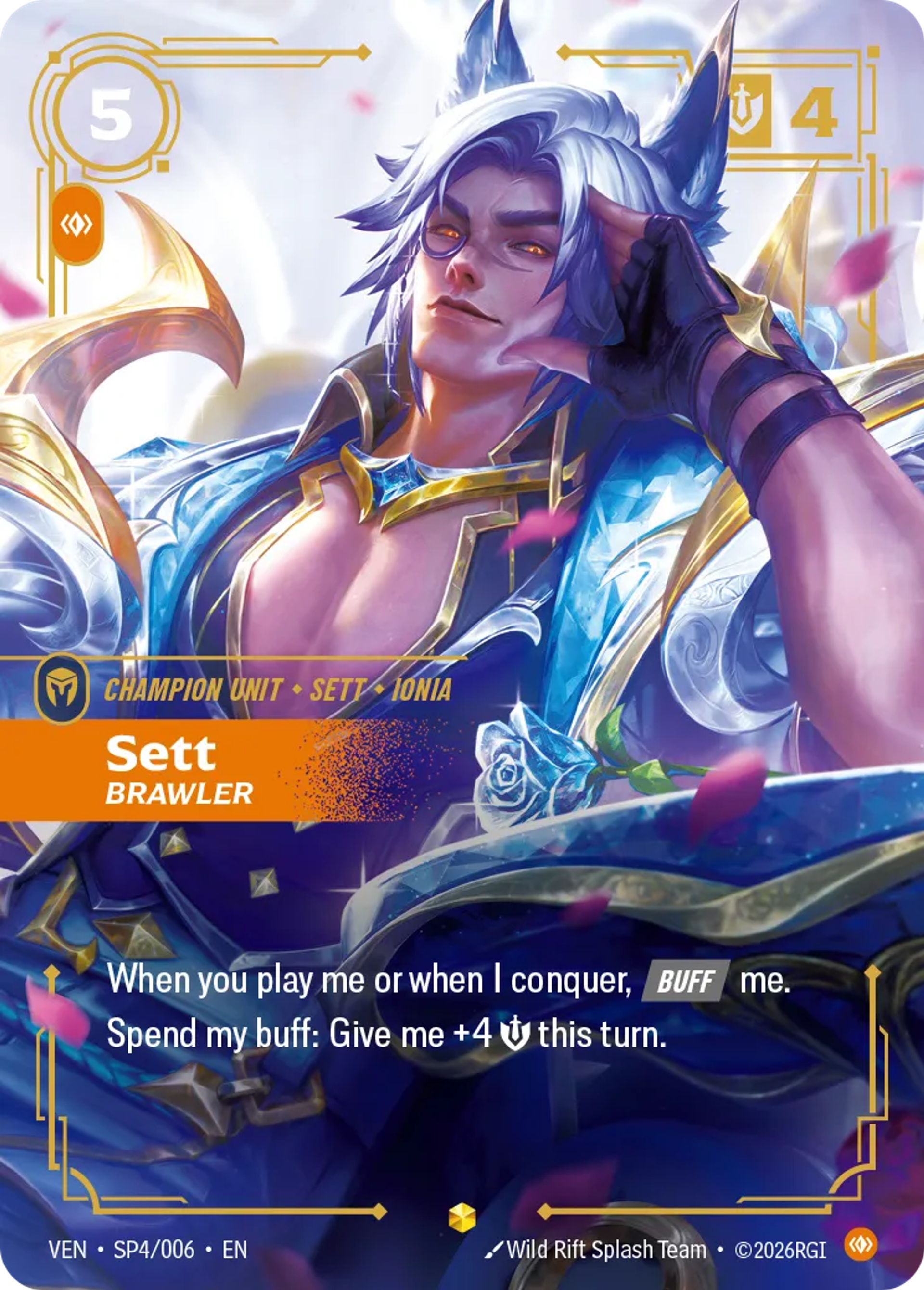 Sett - Brawler — Vendetta — Riftbound